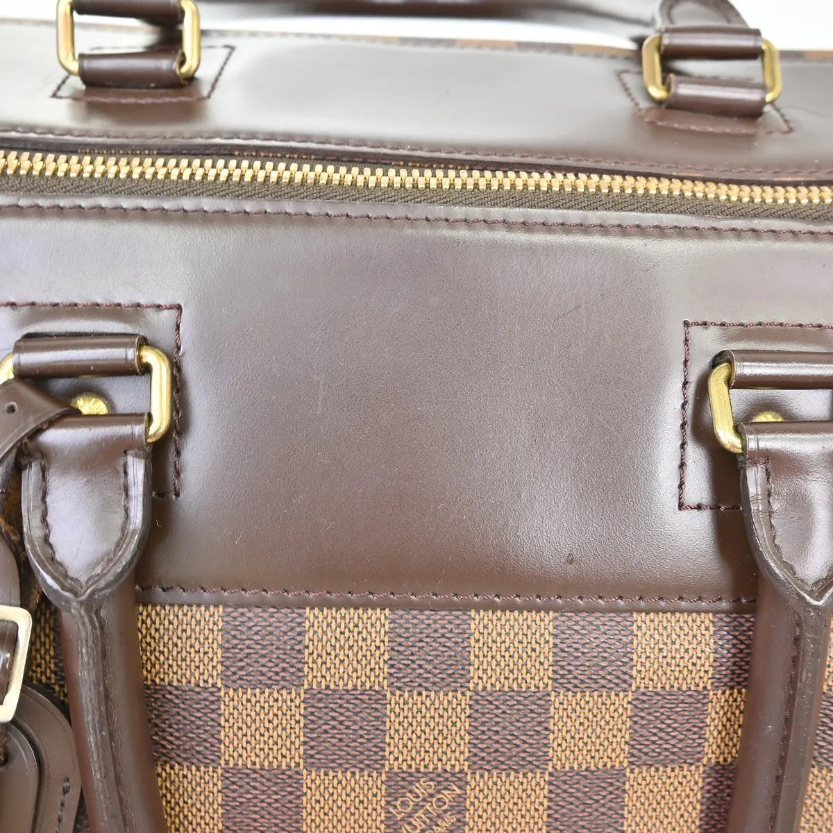 Louis Vuitton Neo Greenwich Damier Brown Canvas Handbag (Pre-Owned)