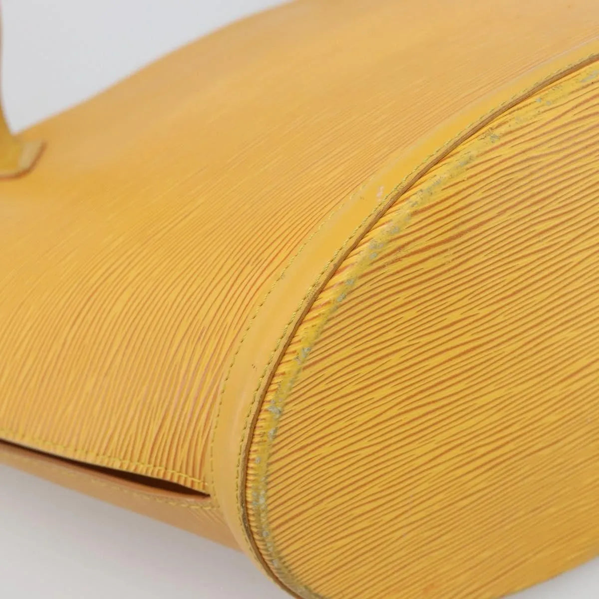 Louis Vuitton Saint Jacques Epi Yellow Leather Shoulder Bag Bag (Pre-Owned)