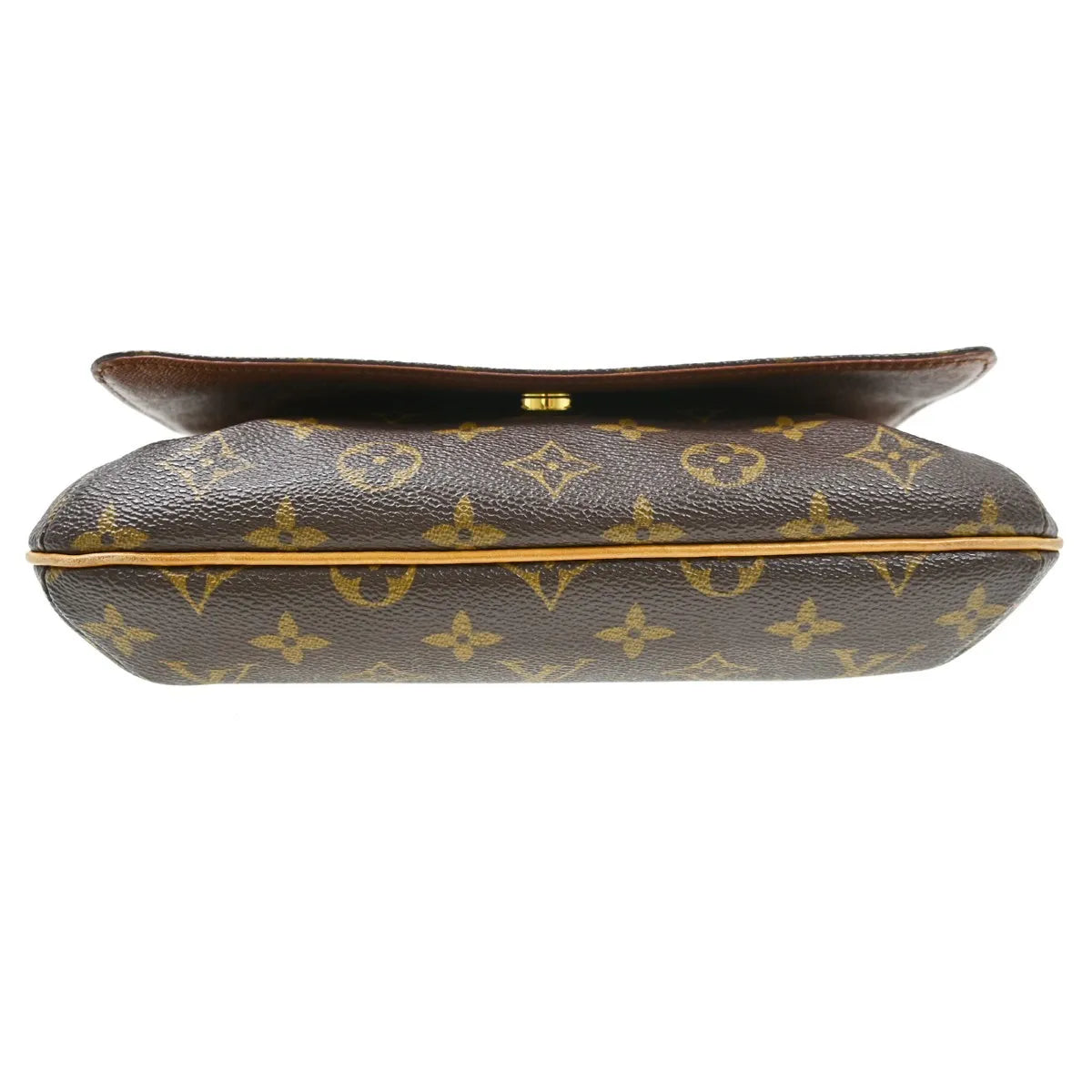 Louis Vuitton Musette Tango Monogram Canvas Brown Canvas Shoulder Bag Bag (Pre-Owned)