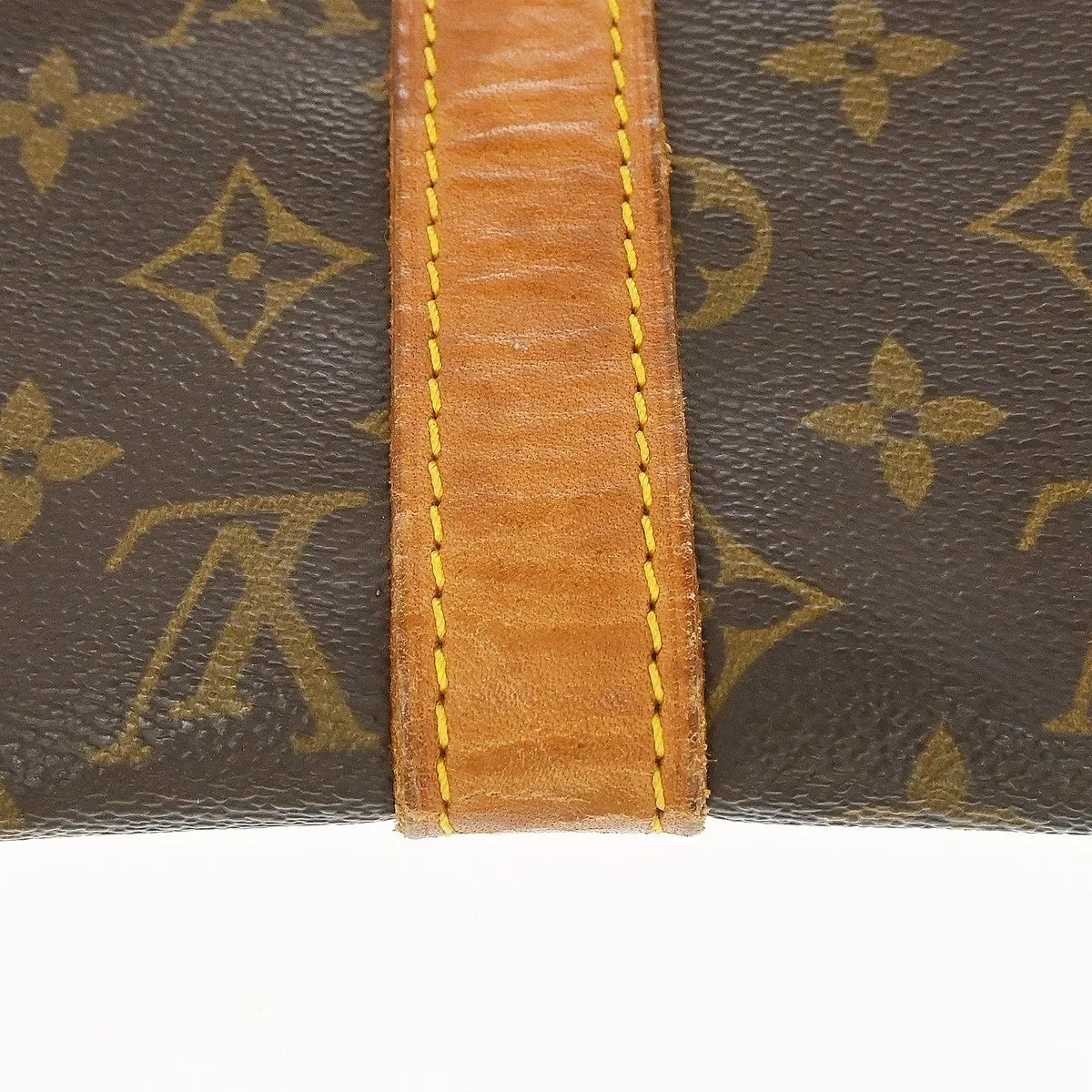 Louis Vuitton Keepall Monogram Canvas Brown Canvas Travel Bag Bag (Pre-Owned)