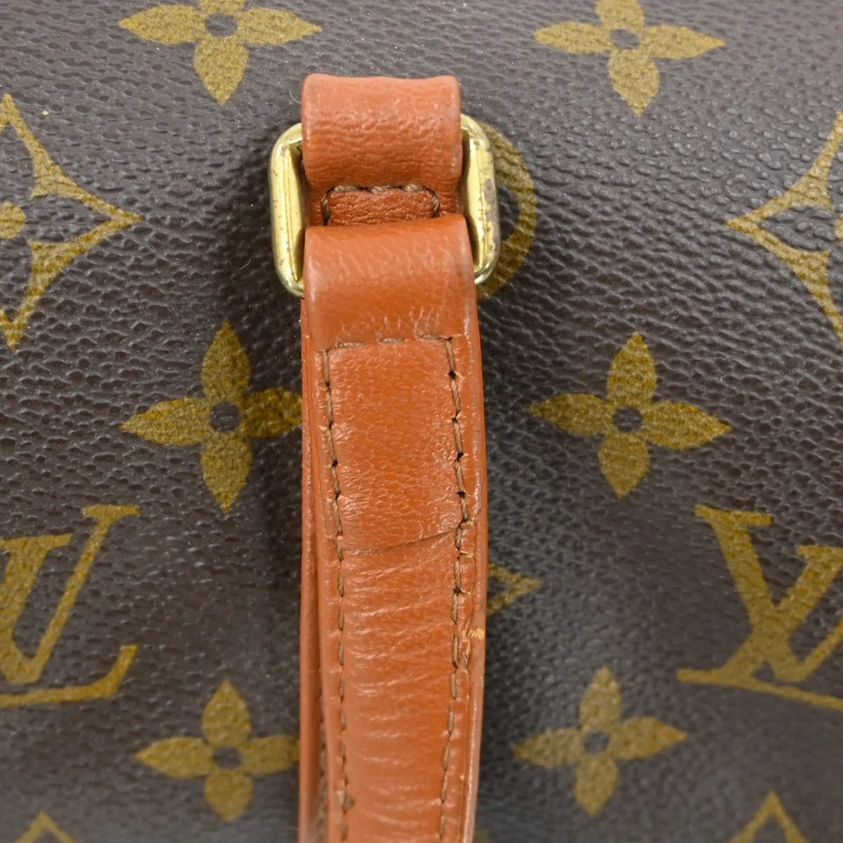 Louis Vuitton Papillon Monogram Canvas Brown Canvas Handbag (Pre-Owned)