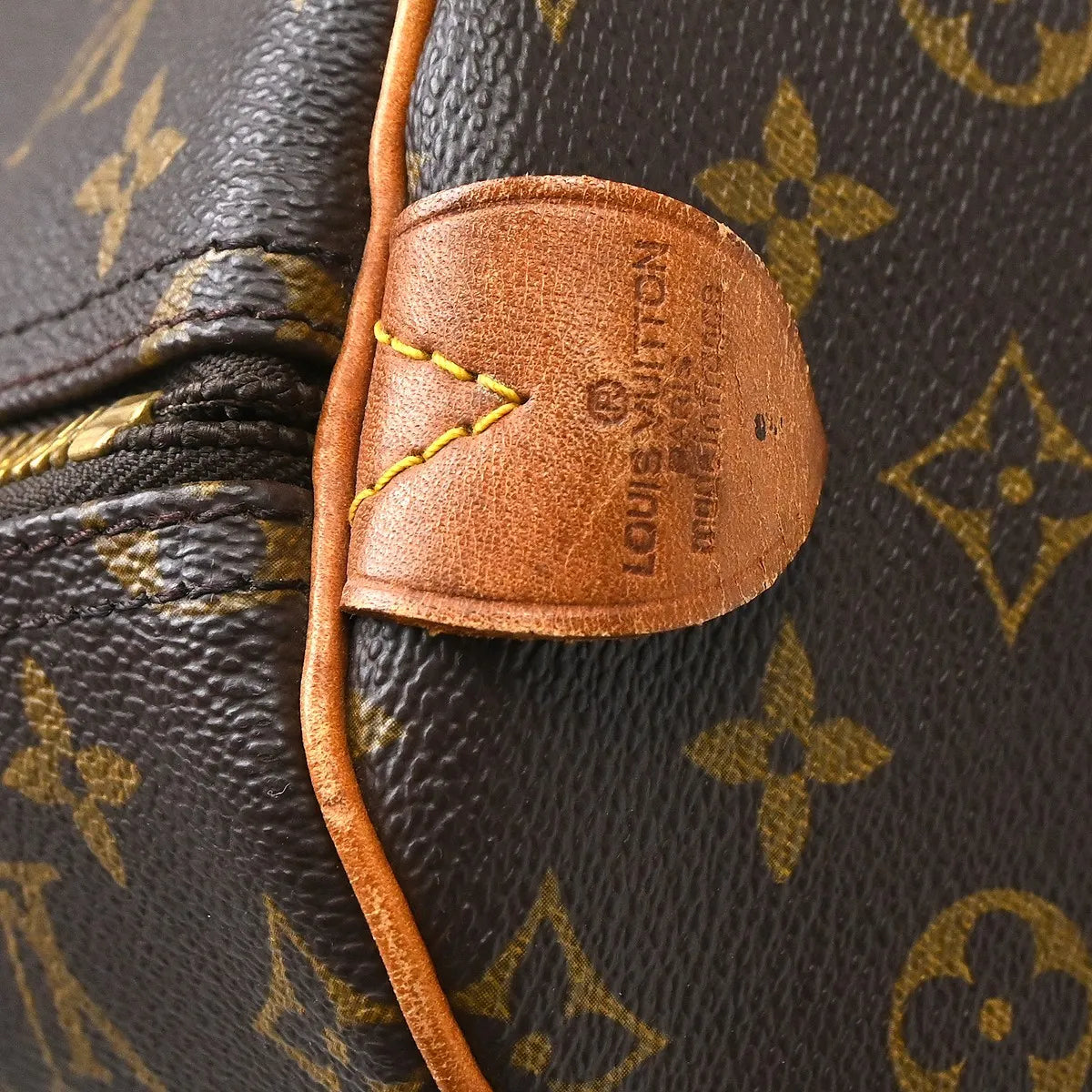 Louis Vuitton Keepall Monogram Brown Canvas Travel Bag Bag (Pre-Owned)