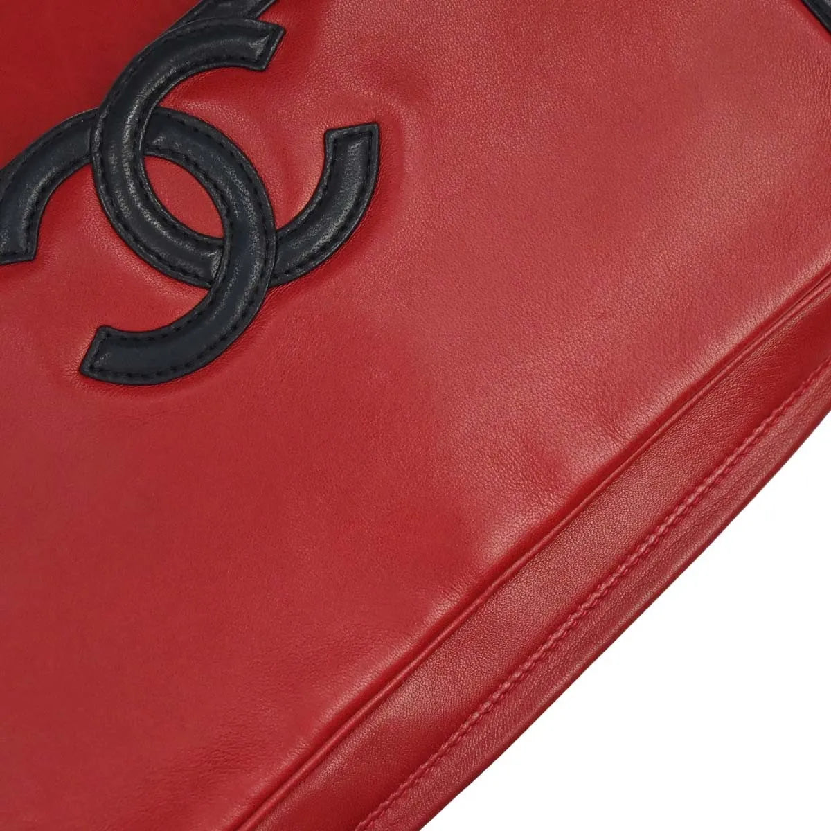Chanel Vintage Camera Tassel Lambskin Red Leather Shoulder Bag Bag (Pre-Owned)