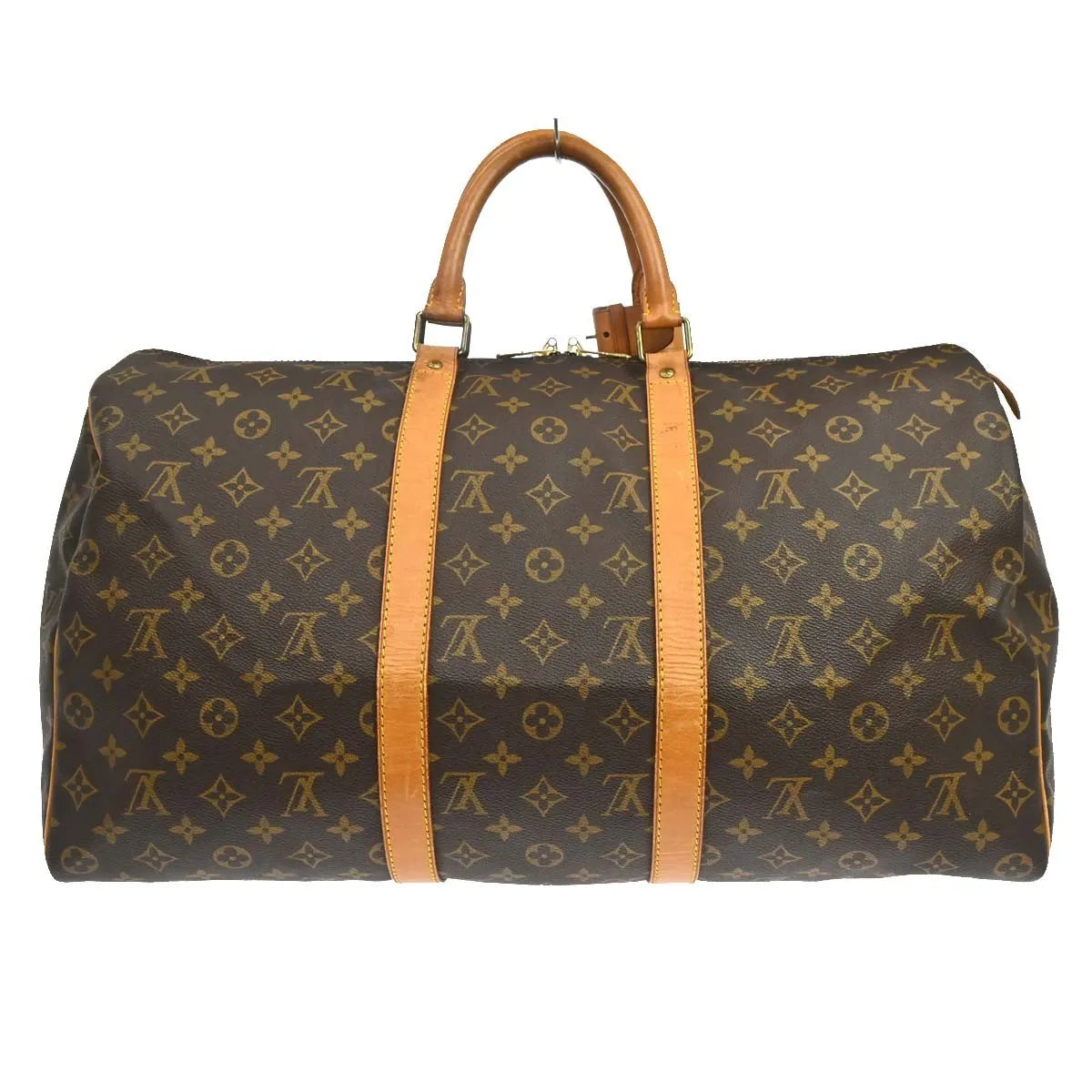 Louis Vuitton Keepall Monogram Canvas Brown Canvas Travel Bag Bag (Pre-Owned)