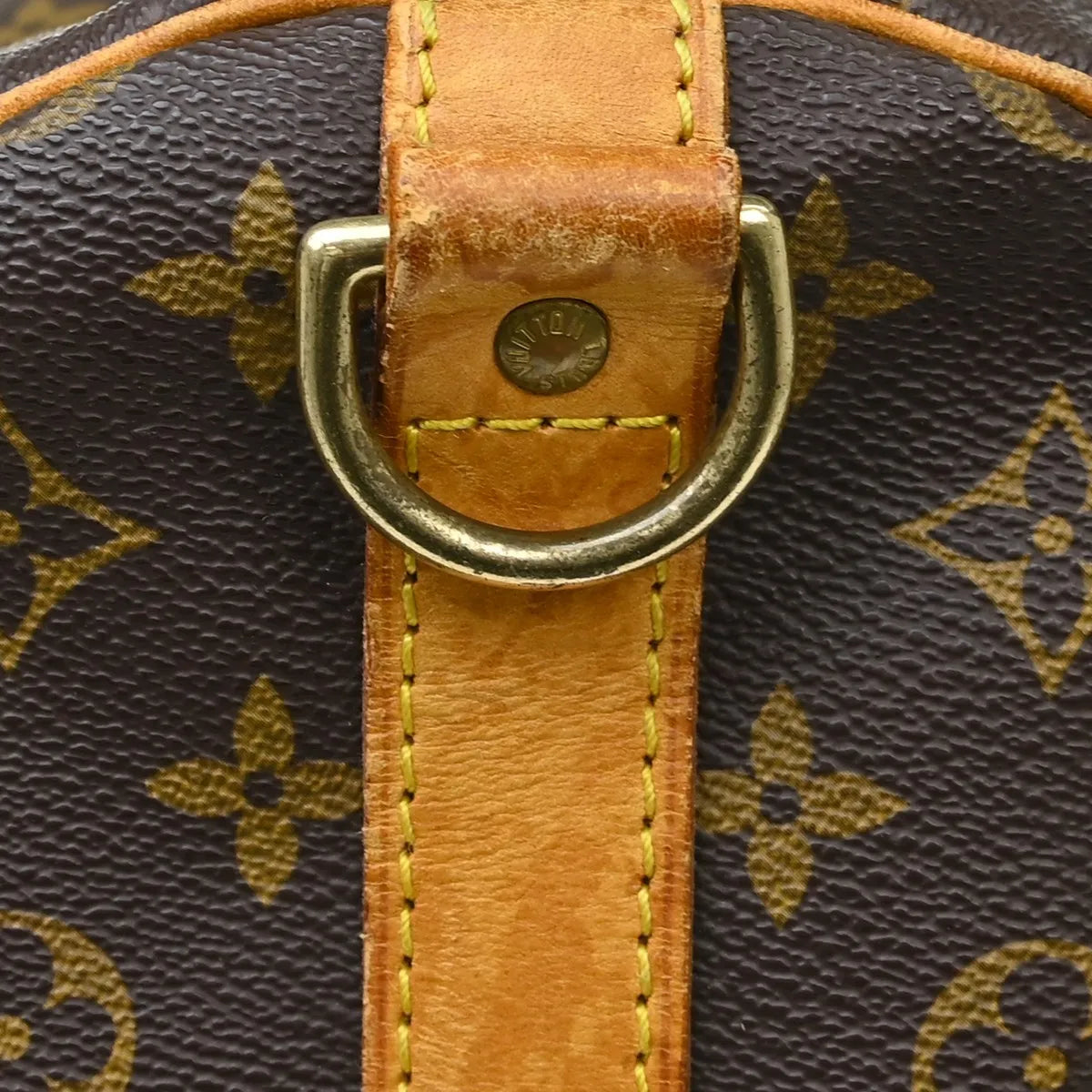 Louis Vuitton Keepall Bandouliere Monogram Canvas Brown Canvas Travel Bag Bag (Pre-Owned)