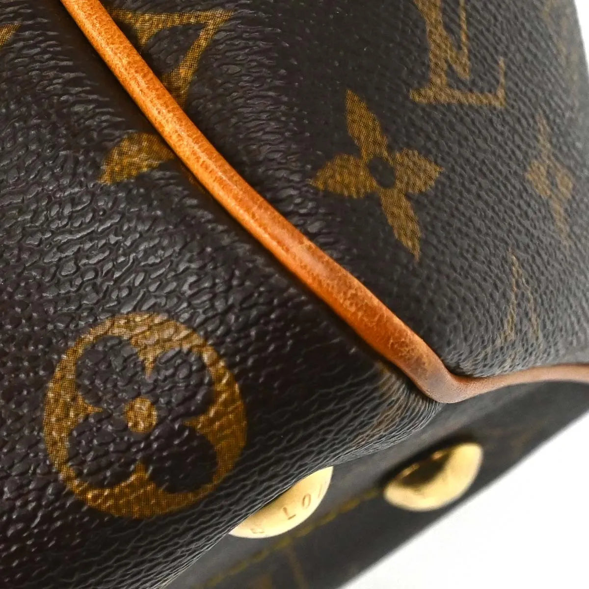 Louis Vuitton Tivoli Monogram Brown Canvas Handbag (Pre-Owned)