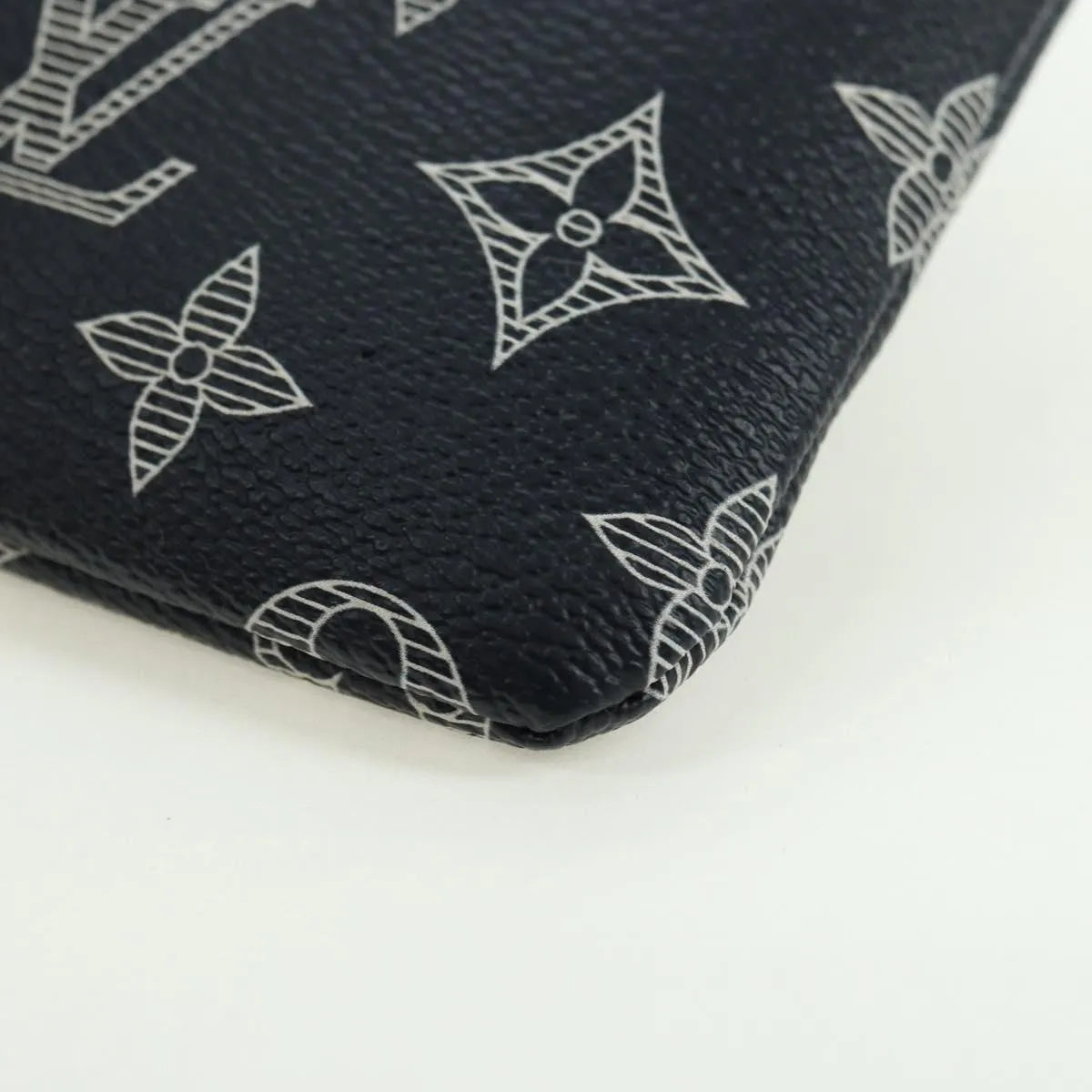 Louis Vuitton Pochette Apollo Limited Edition Upside Down Monogram Ink Navy Canvas Clutche & Pouche Bag (Pre-Owned)