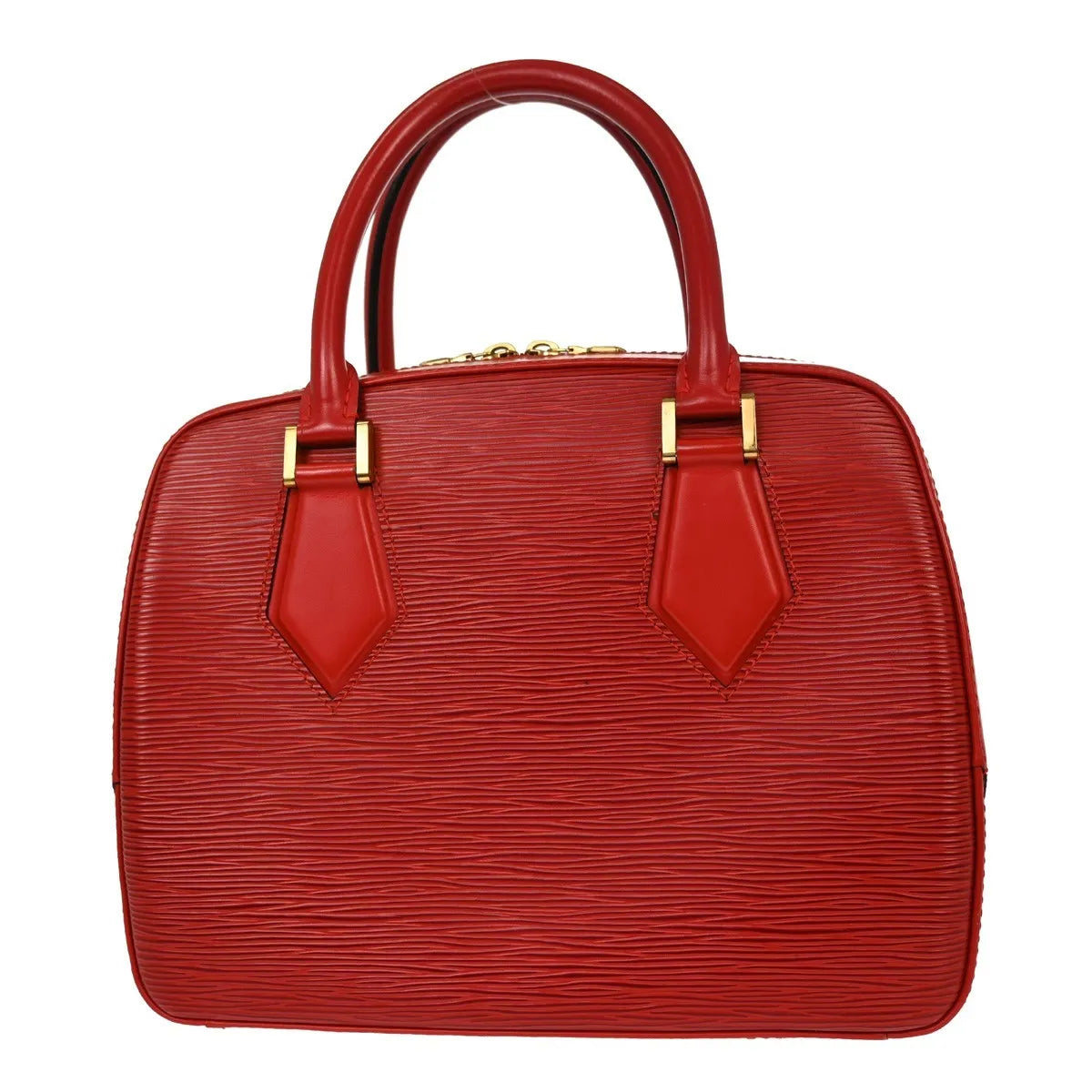 Louis Vuitton Sablons Epi Leather Red Leather Handbag (Pre-Owned)