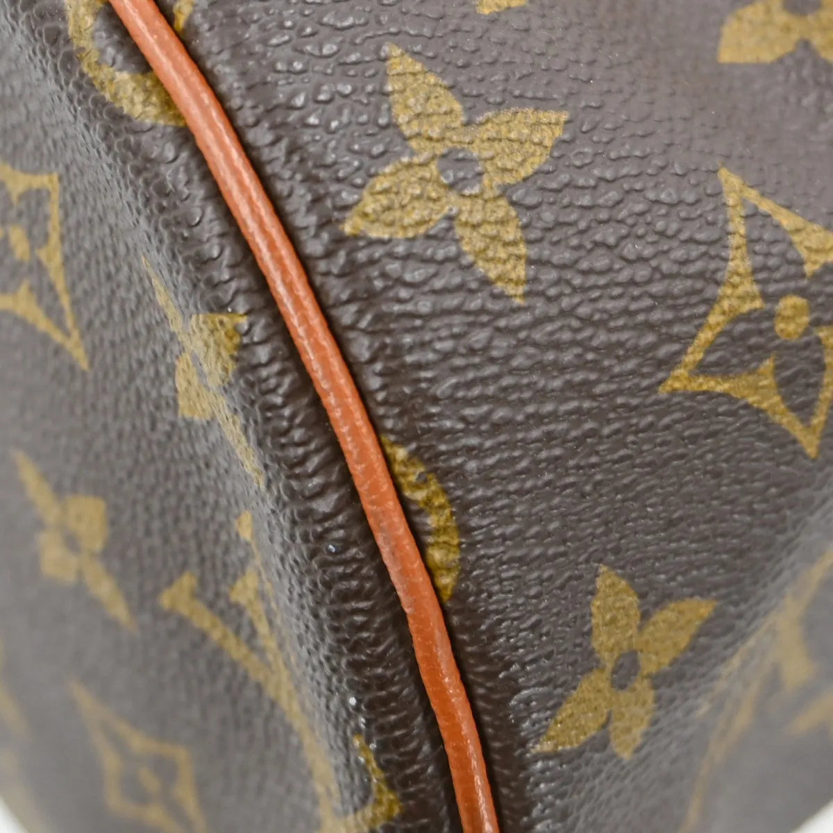 Louis Vuitton Papillon Monogram Canvas Brown Canvas Handbag (Pre-Owned)