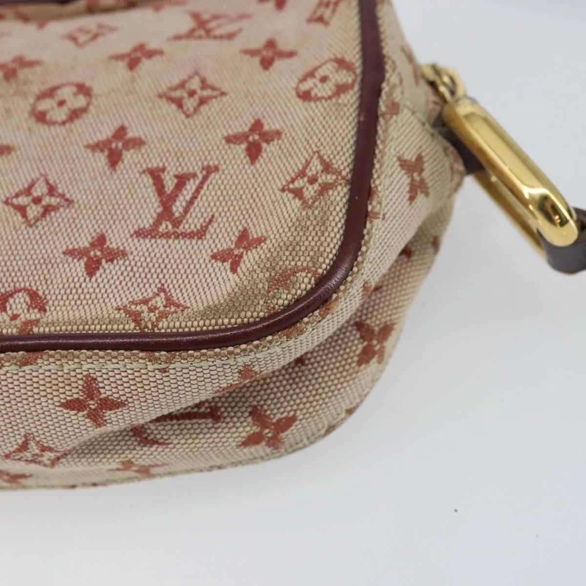 Louis Vuitton Juliette Mini Lin Red Canvas Shoulder Bag Bag (Pre-Owned)