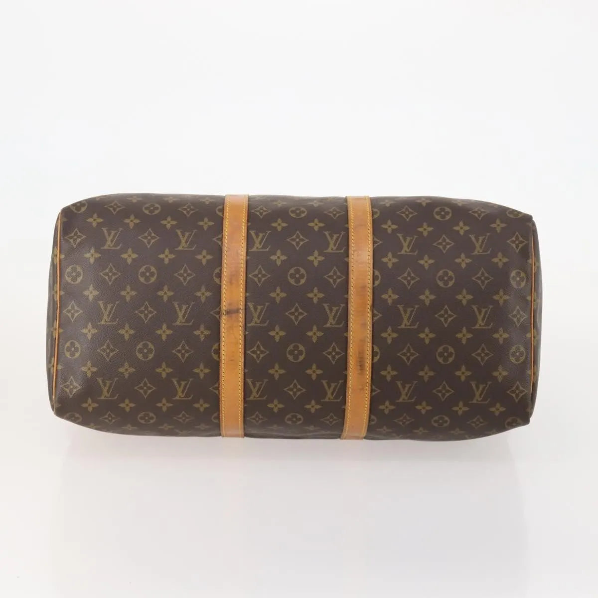 Louis Vuitton Keepall Monogram Canvas Brown Canvas Travel Bag Bag (Pre-Owned)