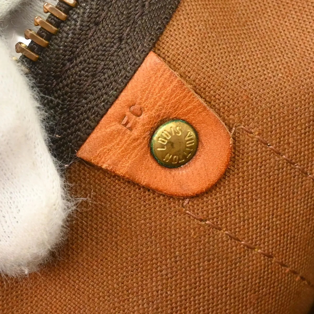 Louis Vuitton Keepall Monogram Canvas Brown Canvas Travel Bag Bag (Pre-Owned)