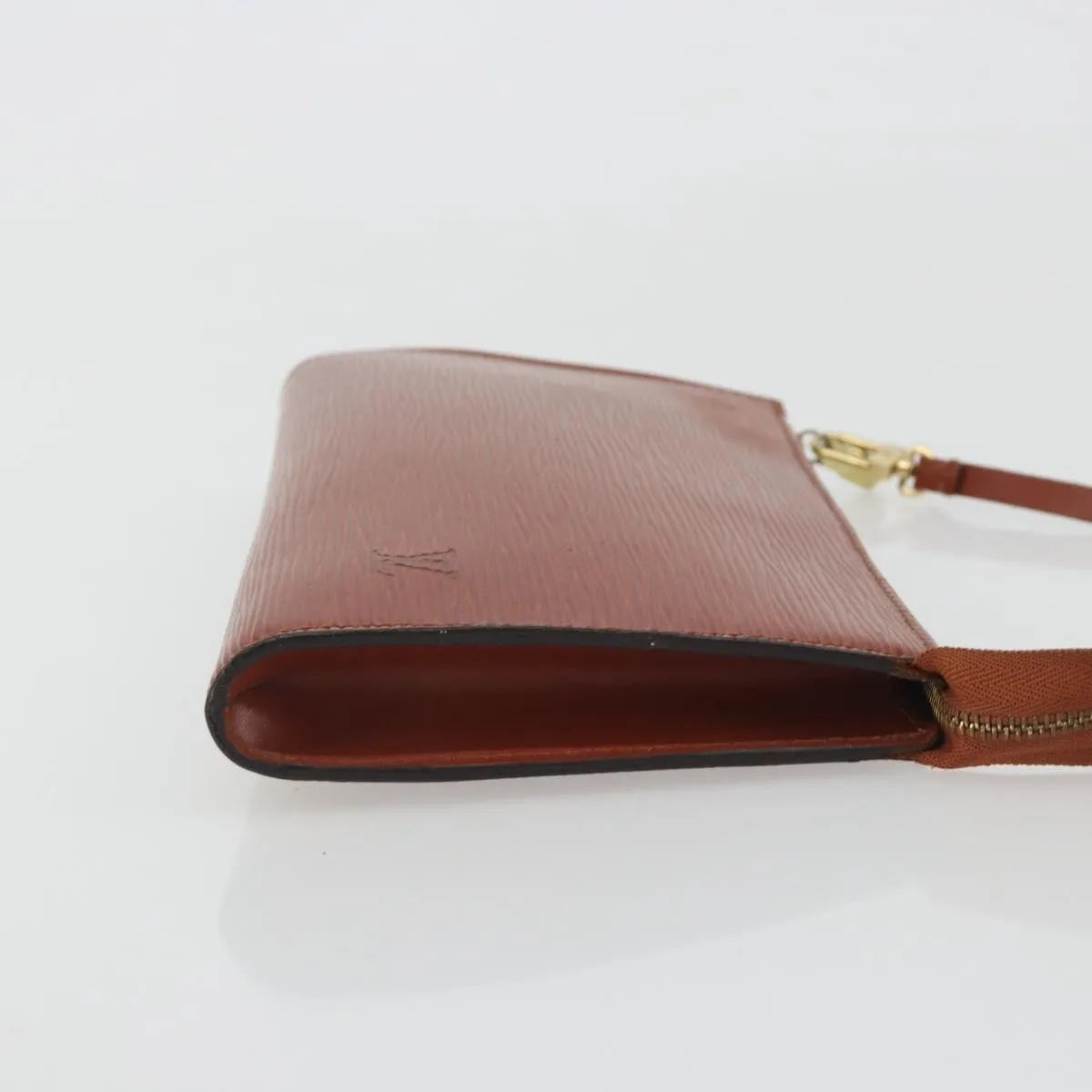Louis Vuitton Pochette Accessoires Epi Brown Leather Clutche & Pouche Bag (Pre-Owned)