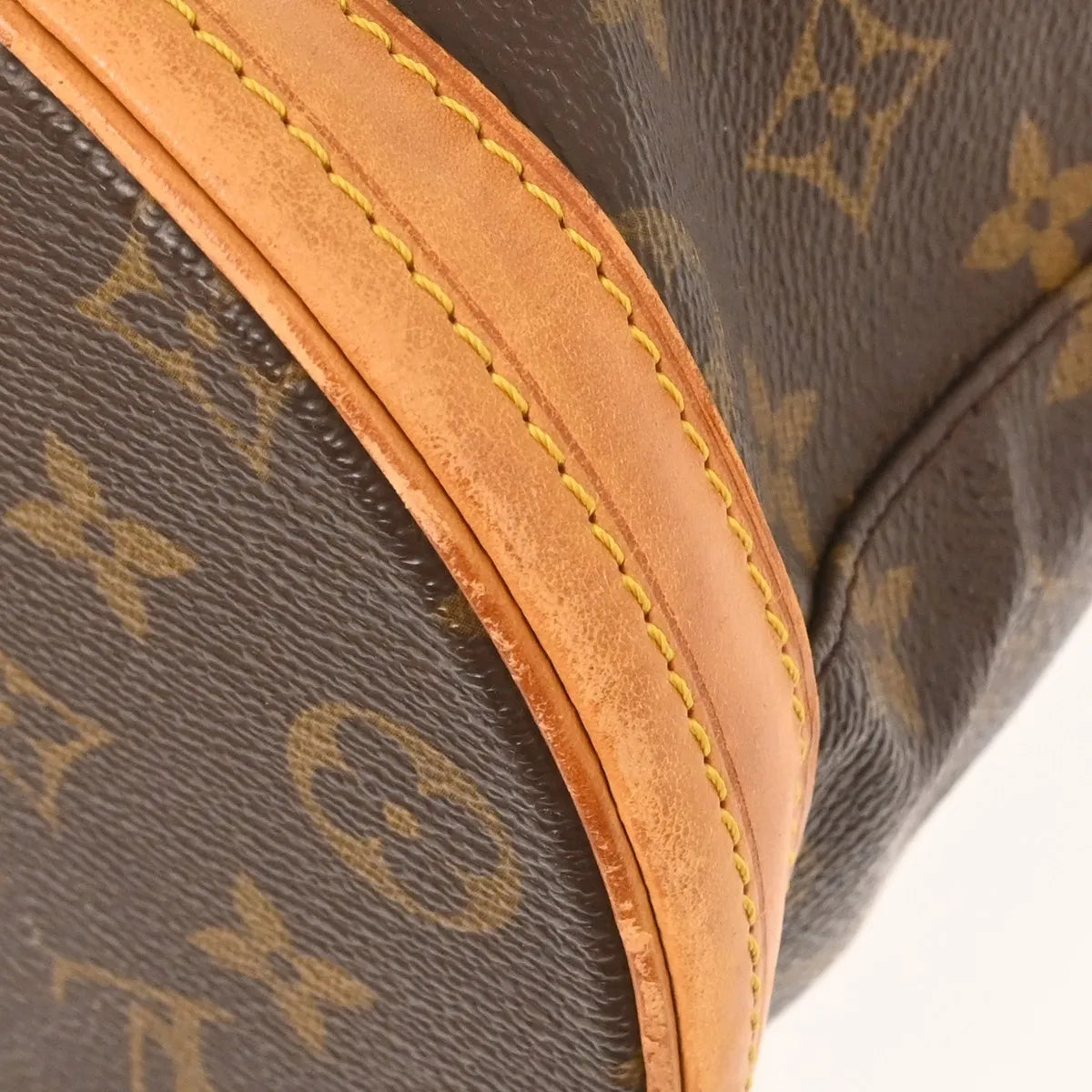 Louis Vuitton Bucket Monogram Canvas Brown Canvas Tote Bag Bag (Pre-Owned)