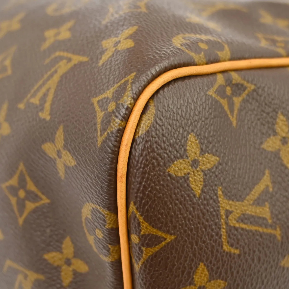 Louis Vuitton Keepall Bandouliere Bag Monogram Canvas Brown Canvas Travel Bag Bag (Pre-Owned)