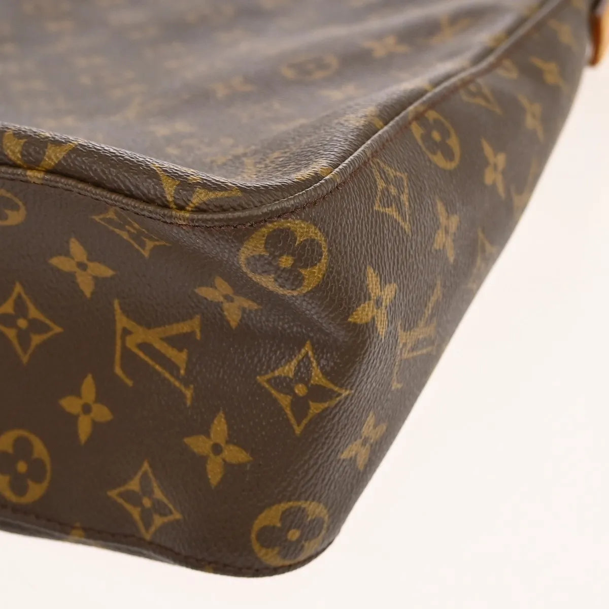 Louis Vuitton Monogram Looping Monogram Canvas Brown Canvas Shoulder Bag Bag (Pre-Owned)