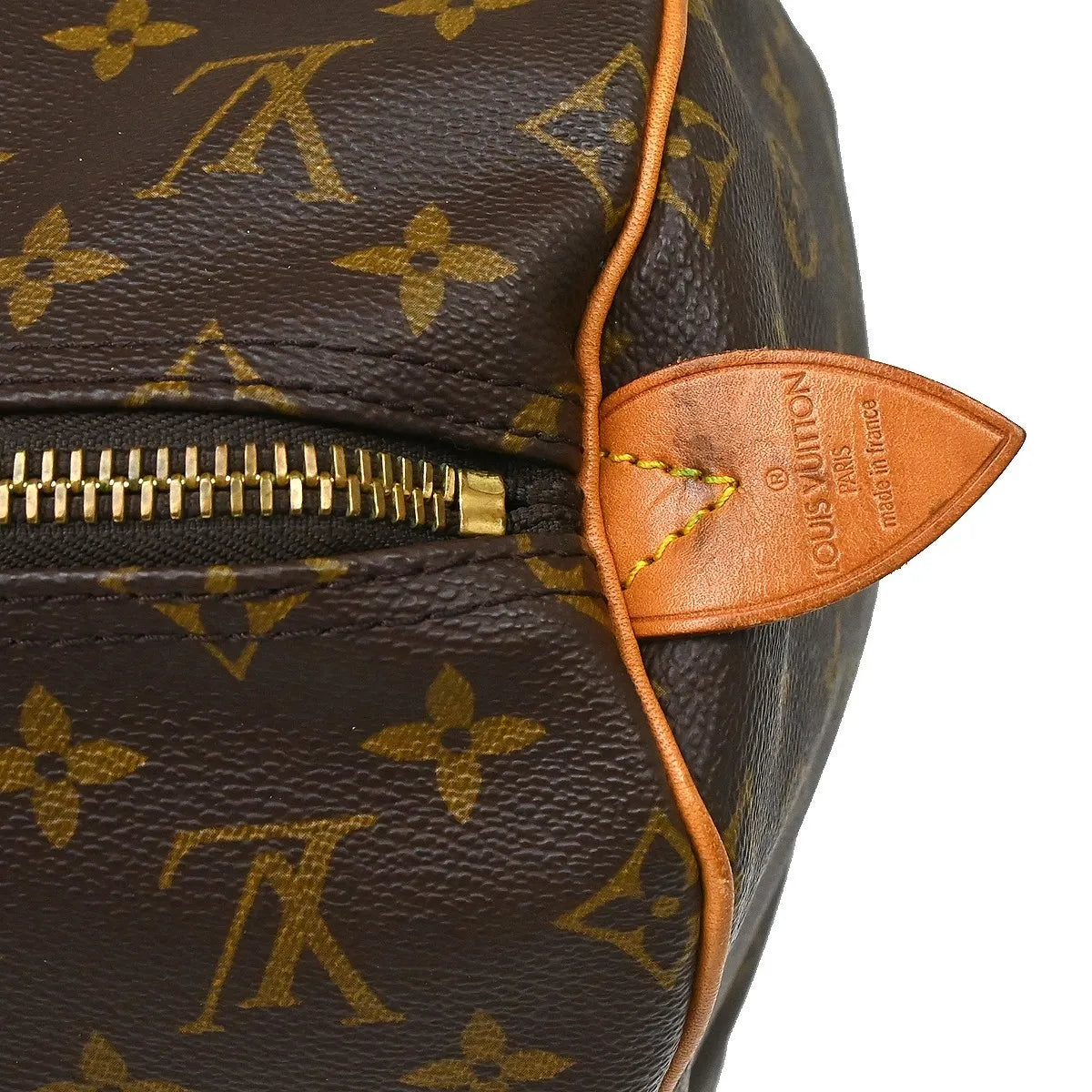 Louis Vuitton Keepall Bag Monogram Canvas Brown Canvas Travel Bag Bag (Pre-Owned)