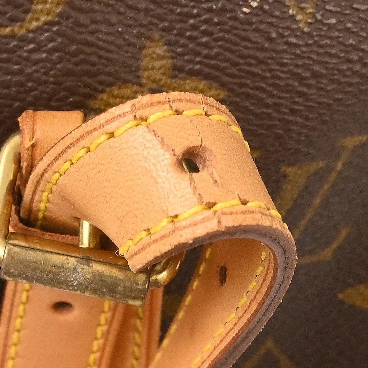 Louis Vuitton Bucket Monogram Canvas Brown Canvas Tote Bag Bag (Pre-Owned)