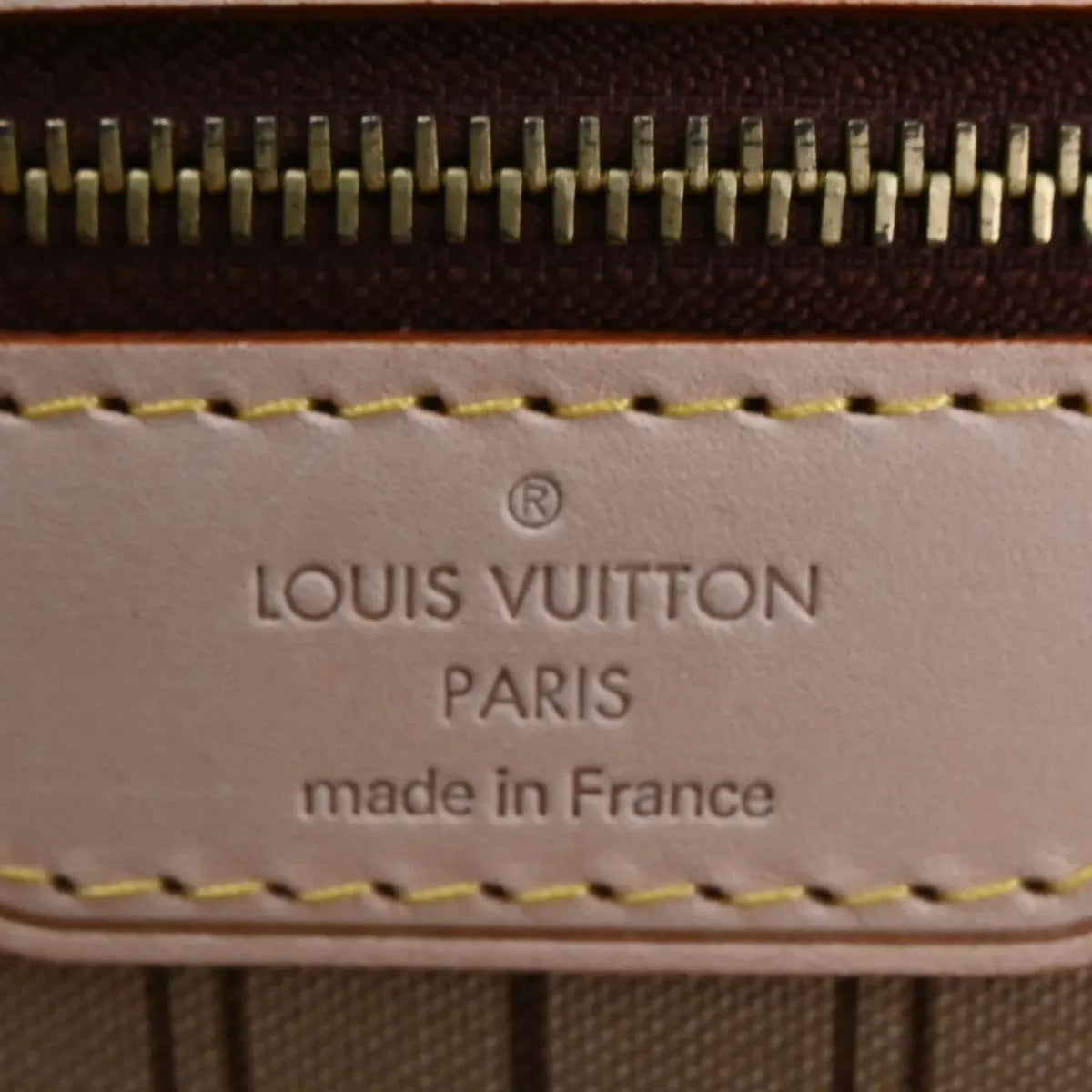 Louis Vuitton Neverfull Tote Monogram Canvas Brown Canvas Handbag (Pre-Owned)