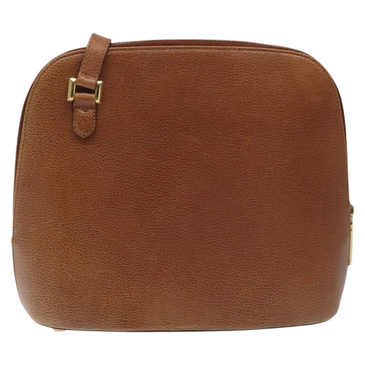 Salvatore Ferragamo Vintage Leather Brown Leather Shoulder Bag Bag (Pre-Owned)