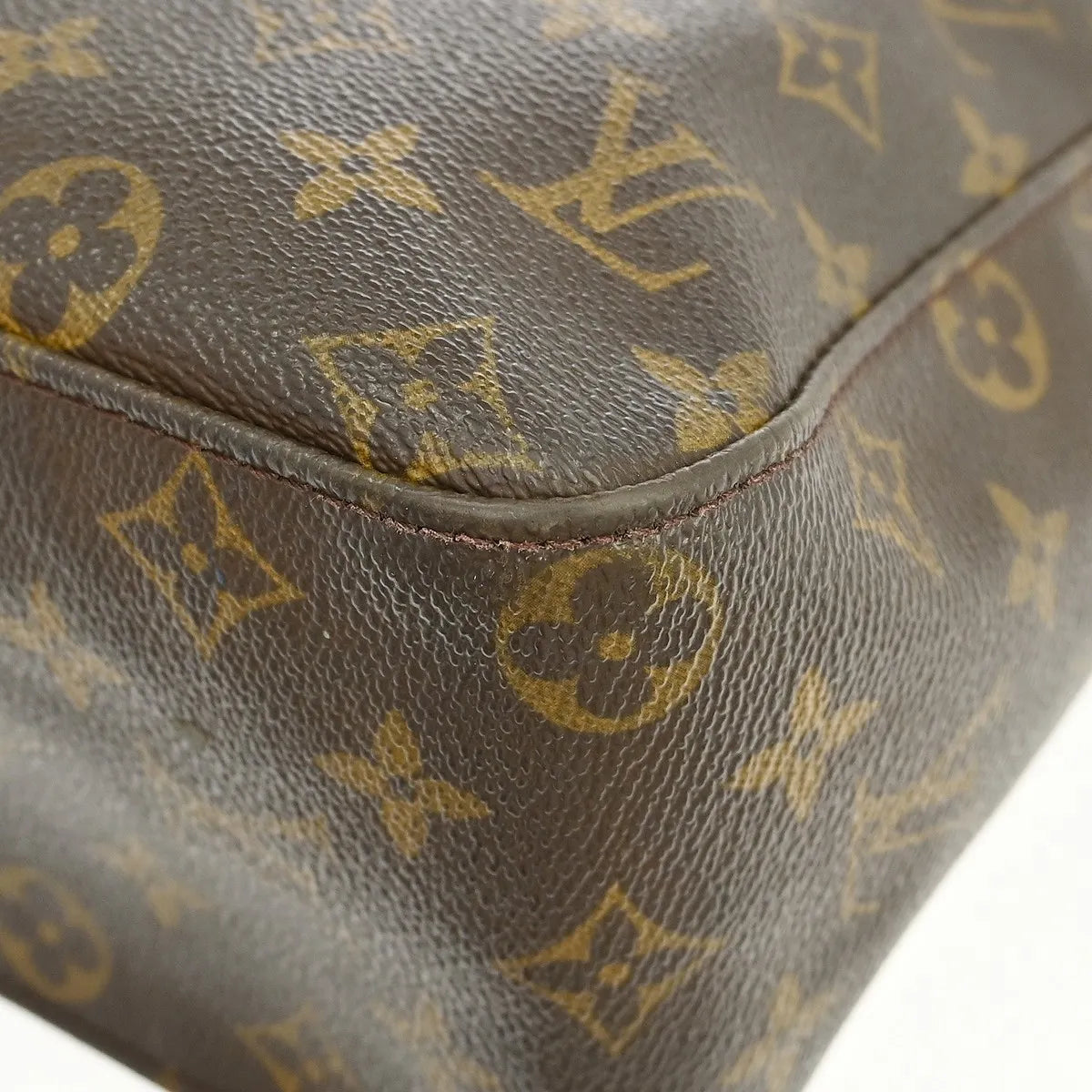 Louis Vuitton Monogram Looping Monogram Canvas Brown Canvas Shoulder Bag Bag (Pre-Owned)