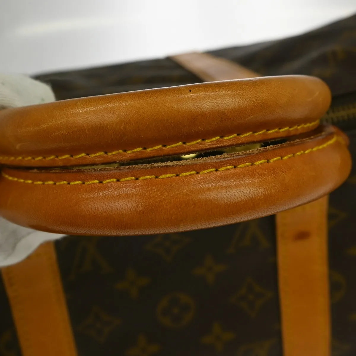 Louis Vuitton Keepall Monogram Brown Canvas Travel Bag Bag (Pre-Owned)