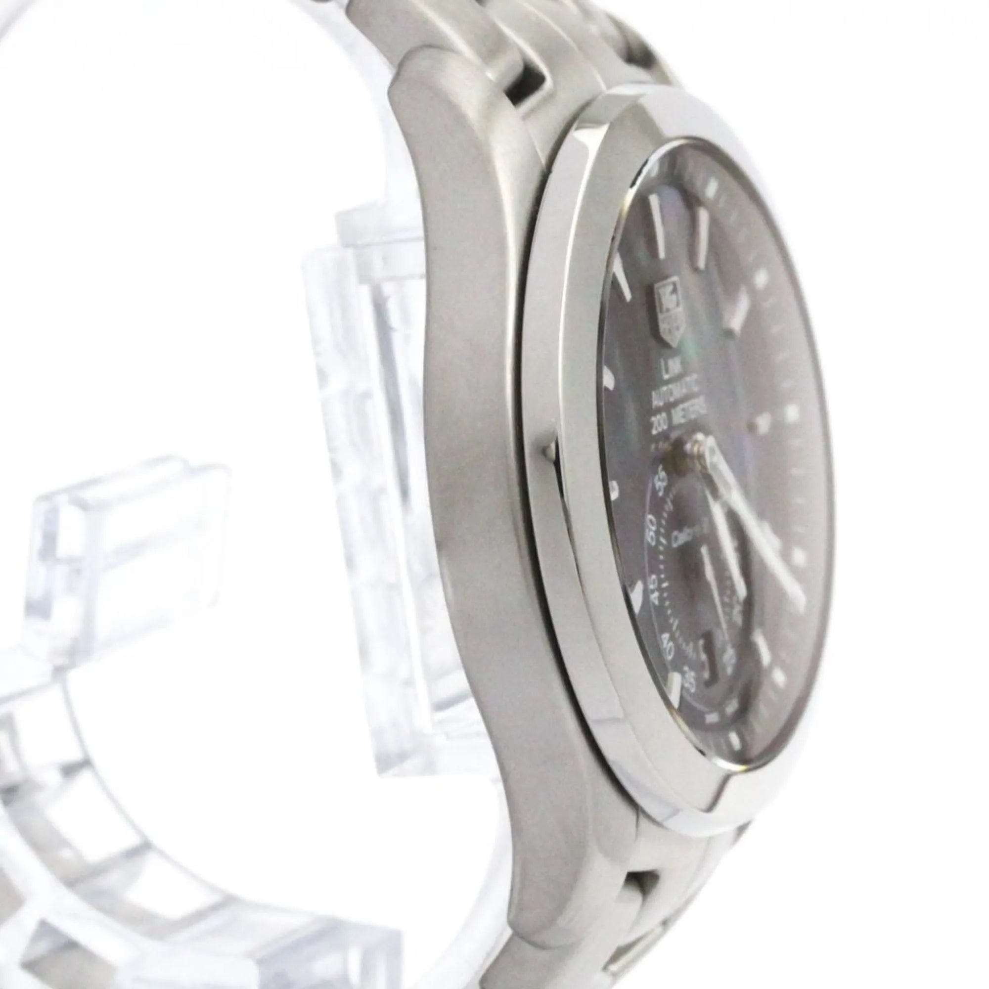 Tag Heuer Link Gmt Automatic Stainless Steel Watch (Pre-Owned)