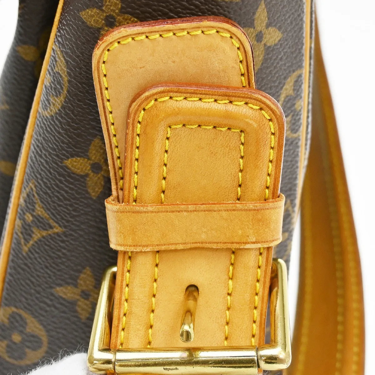 Louis Vuitton Viva Cite Monogram Canvas Brown Canvas Shoulder Bag Bag (Pre-Owned)