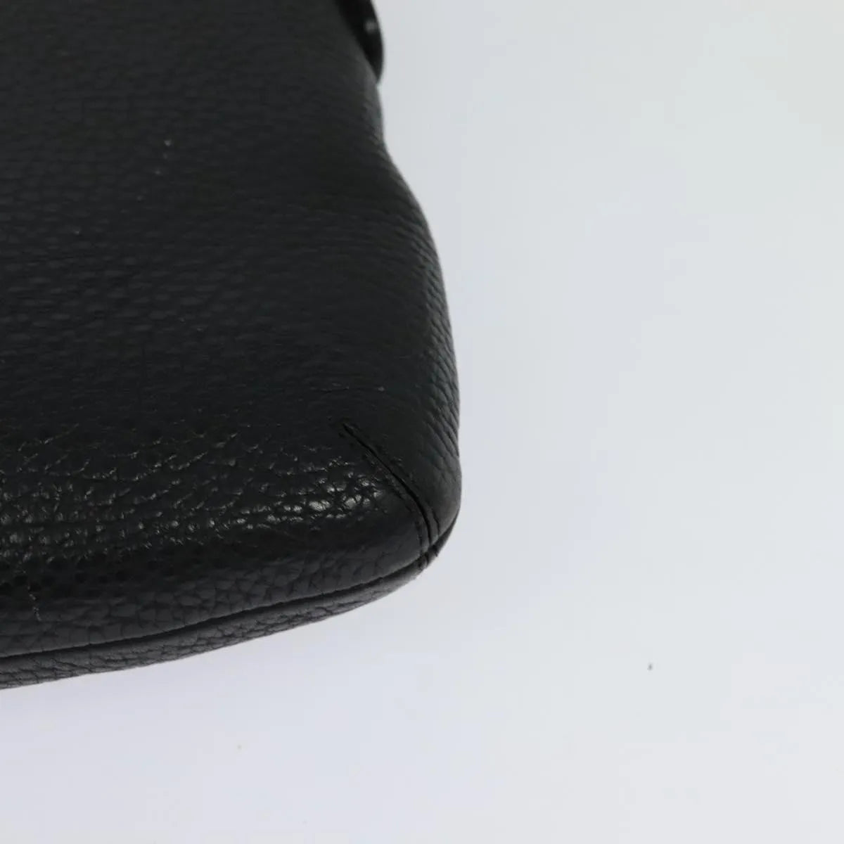 Loewe Vintage Leather Black Leather Shoulder Bag Bag (Pre-Owned)