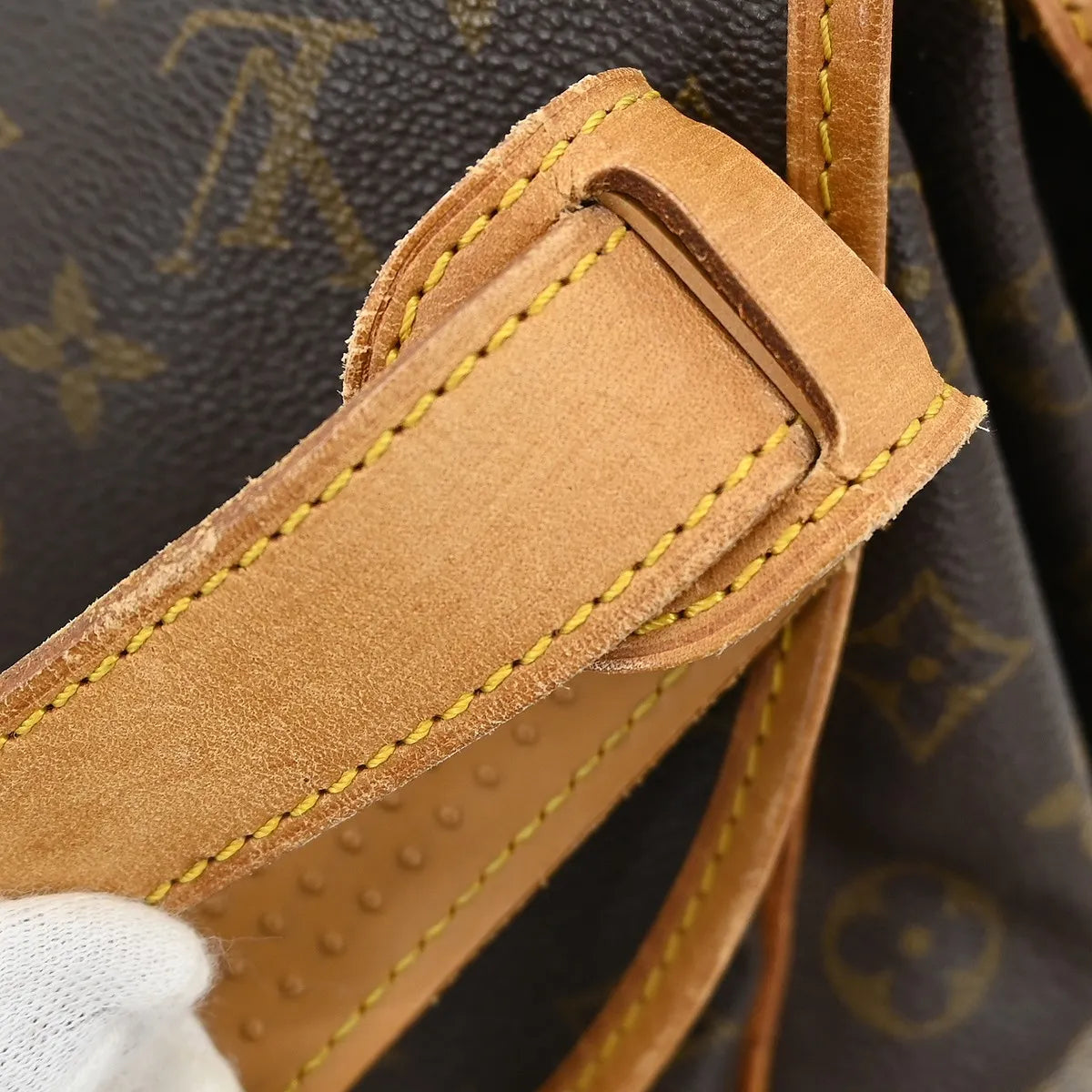 Louis Vuitton Saumur Monogram Canvas Brown Canvas Shoulder Bag Bag (Pre-Owned)