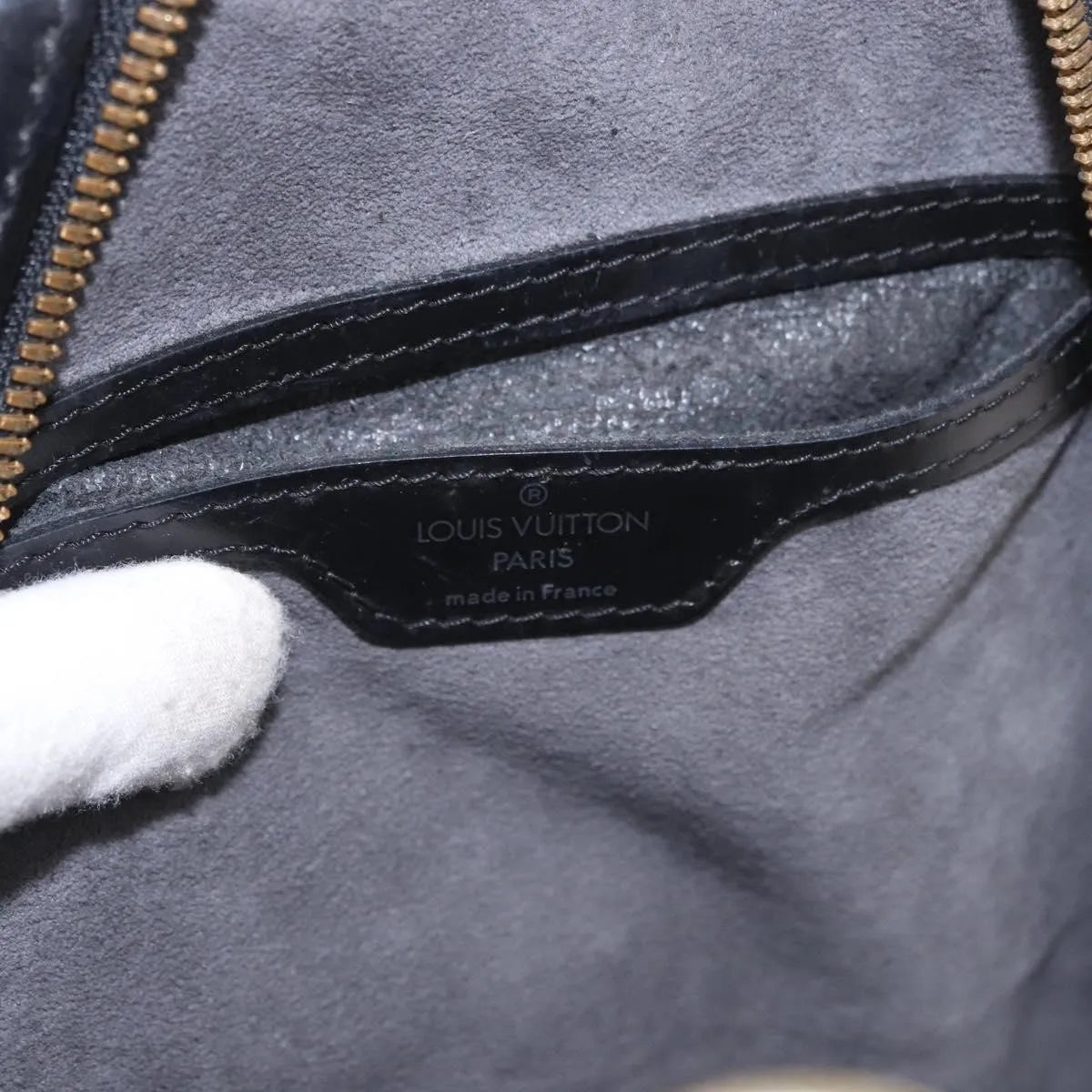Louis Vuitton Mabillon Epi Leather Black Leather Backpack Bag (Pre-Owned)