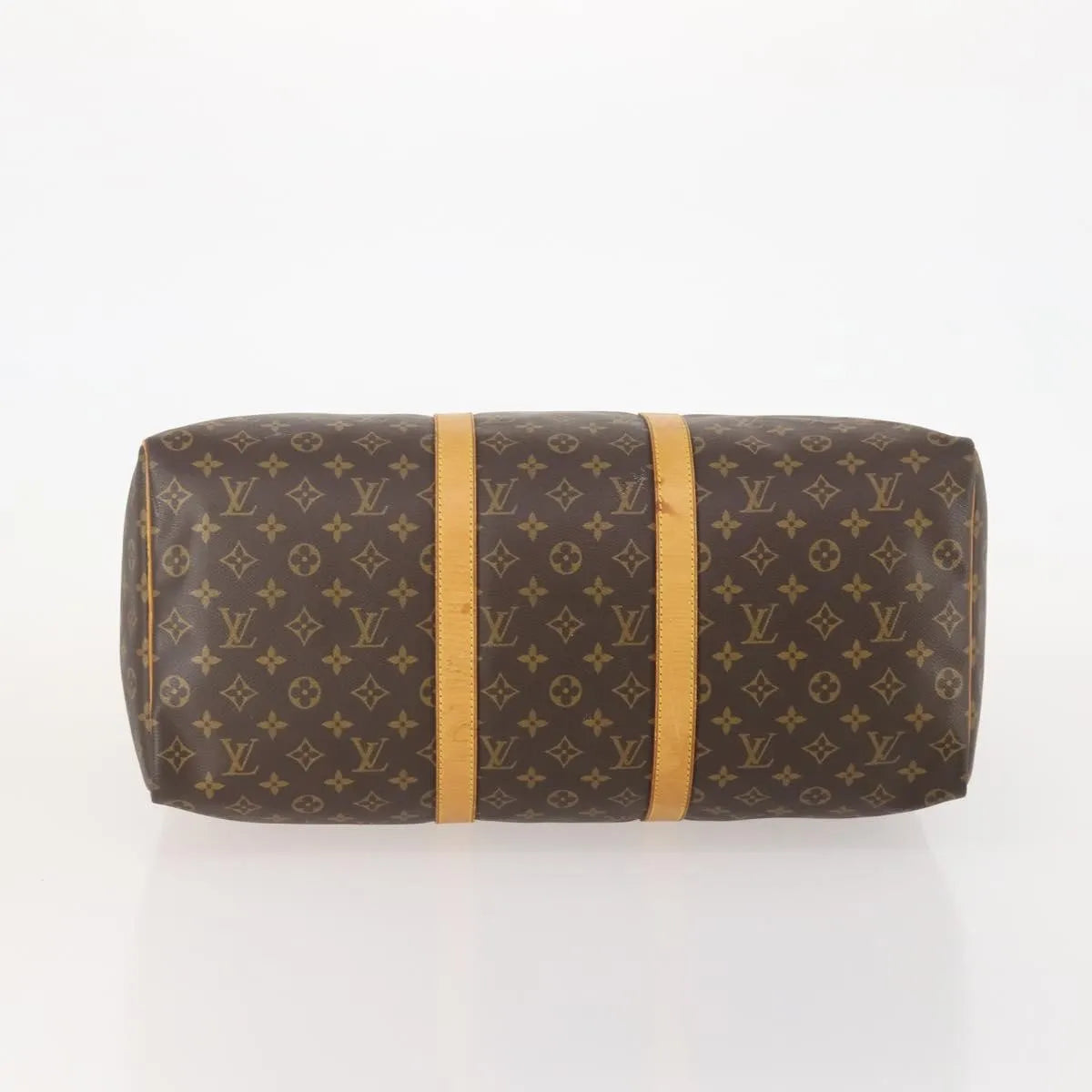 Louis Vuitton Keepall Monogram Canvas Brown Canvas Travel Bag Bag (Pre-Owned)