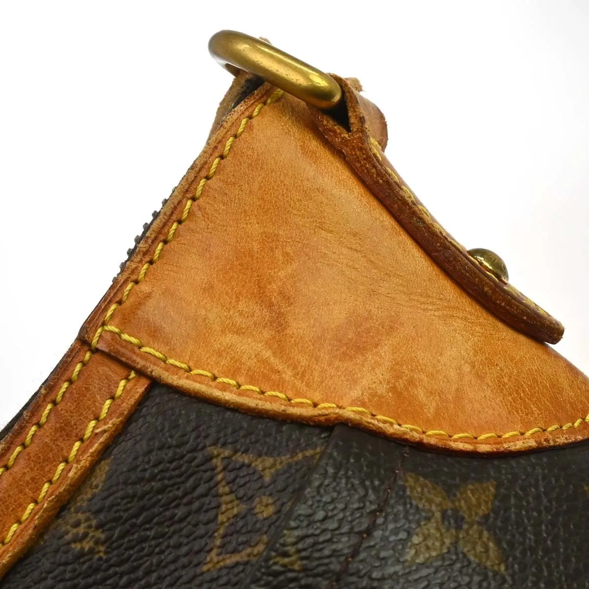 Louis Vuitton Odeon Monogram Canvas Brown Canvas Shoulder Bag Bag (Pre-Owned)