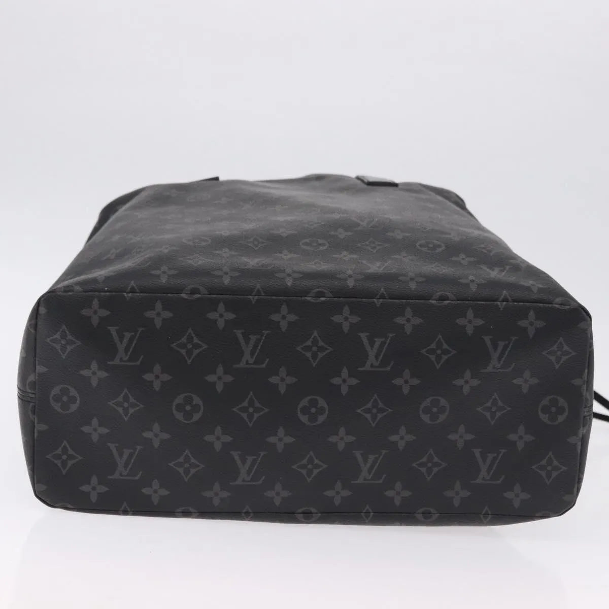 Louis Vuitton Cabas Light Drawstring Monogram Eclipse Canvas Black Canvas Tote Bag Bag (Pre-Owned)