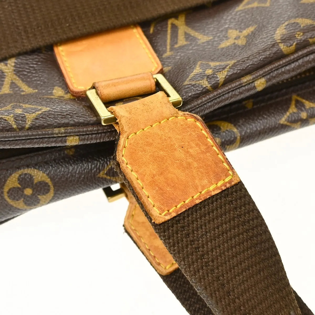 Louis Vuitton Sac Bosphore Monogram Canvas Brown Canvas Handbag (Pre-Owned)