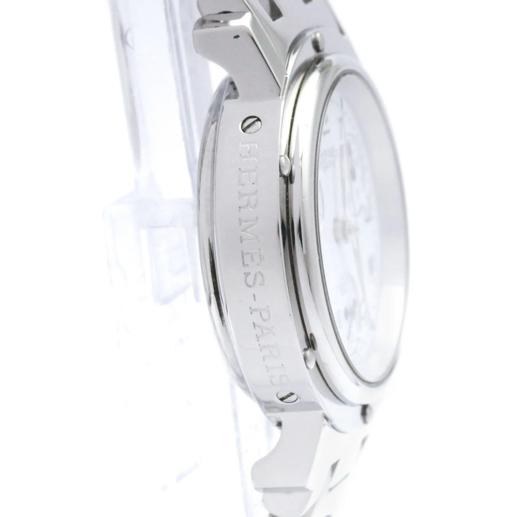 Hermes Clipper Chronograph Quartz Stainless Steel Watch (Pre-Owned)