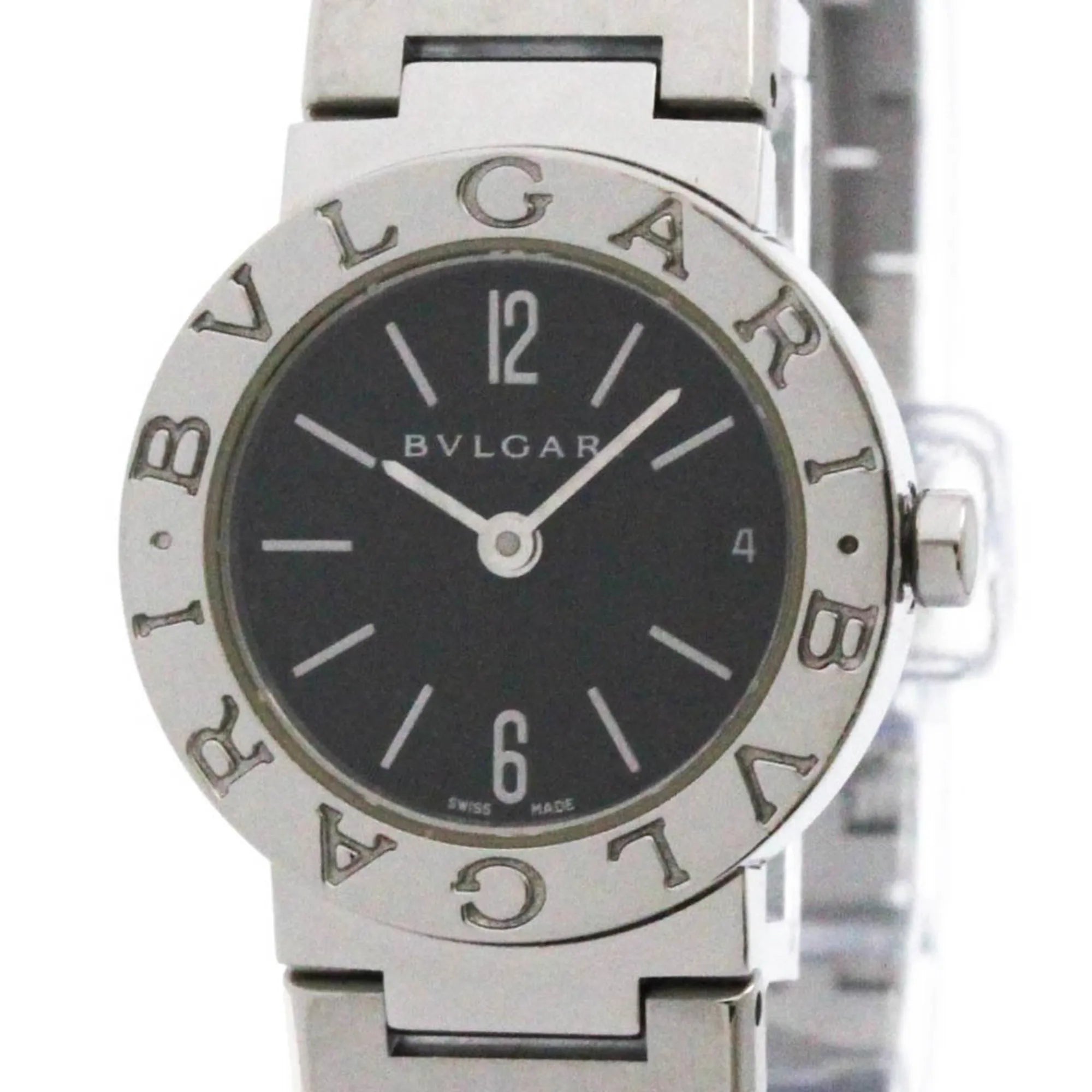 Bvlgari Bvlgari Quartz Stainless Steel Watch (Pre-Owned)