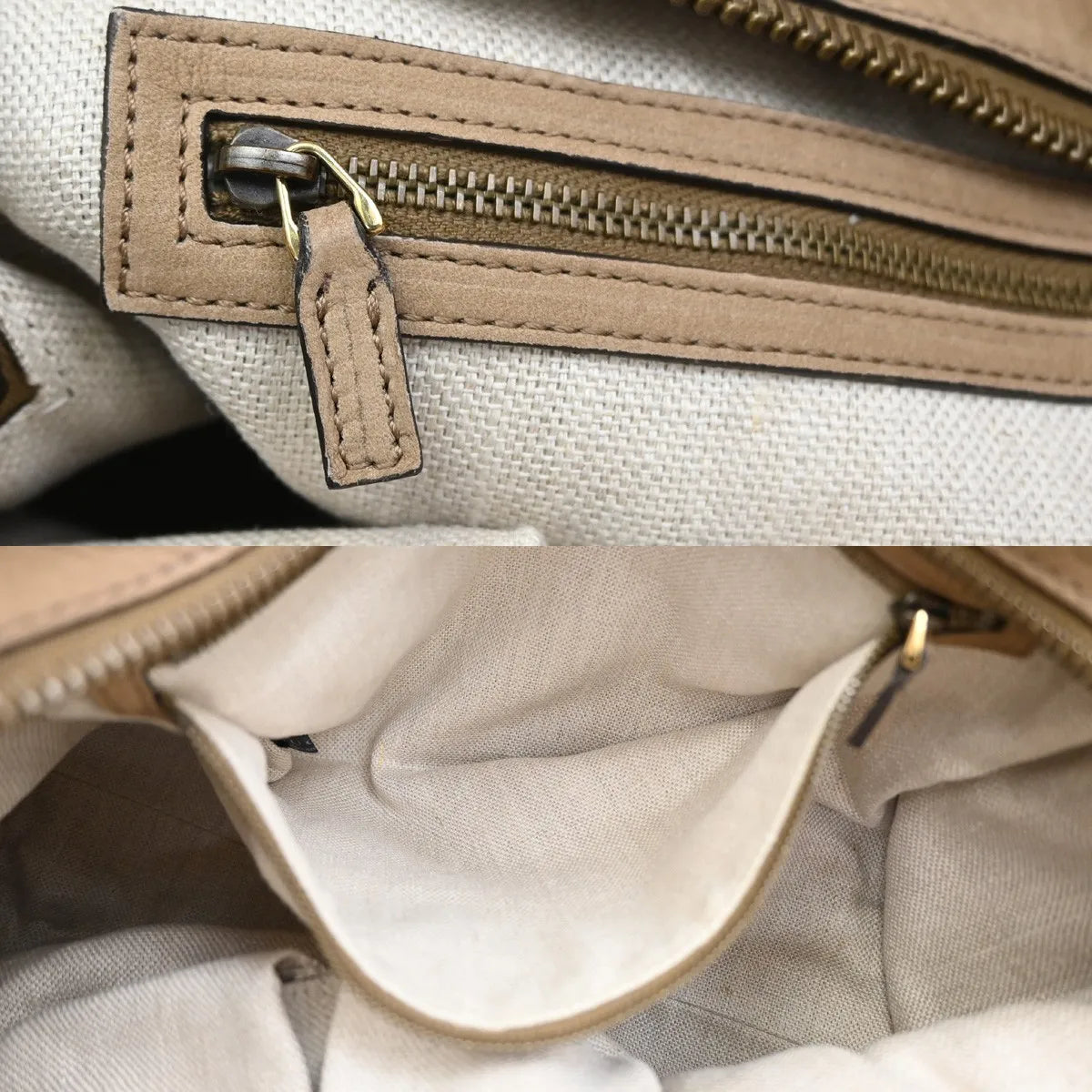 Gucci Twice Satchel Nubuck With Python Brown Suede Handbag (Pre-Owned)