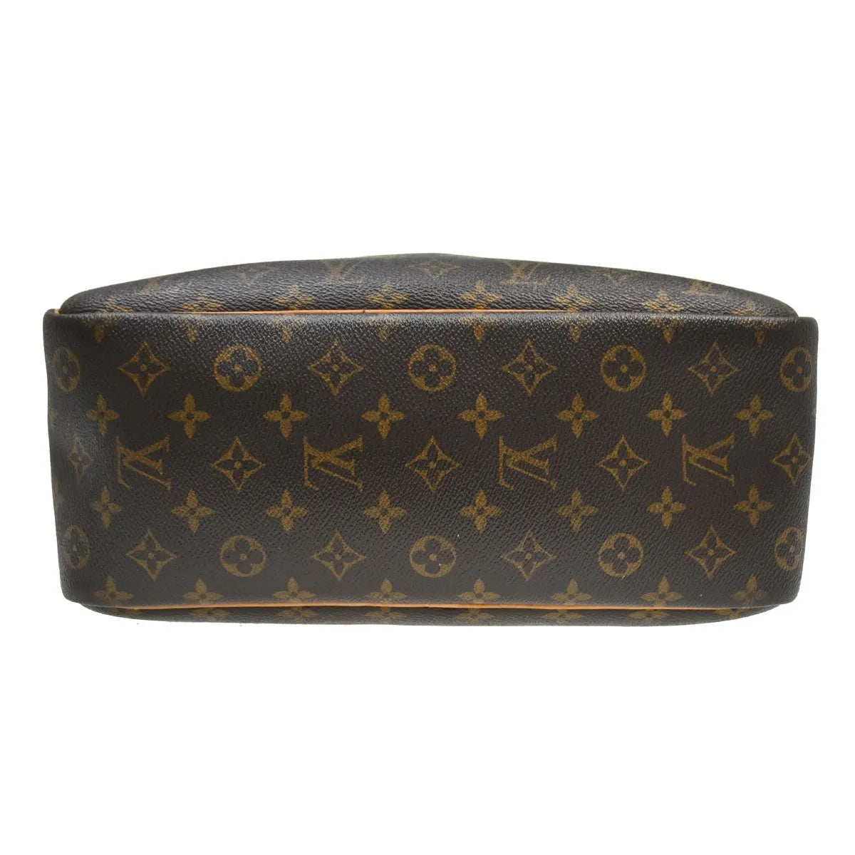 Louis Vuitton Deauville Monogram Canvas Brown Canvas Handbag (Pre-Owned)