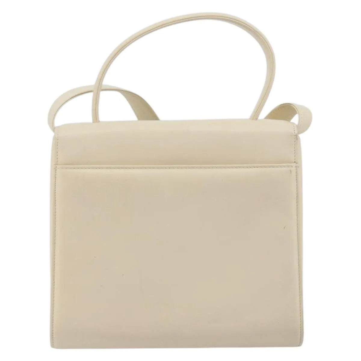 Givenchy Vintage Leather Beige Leather Handbag (Pre-Owned)