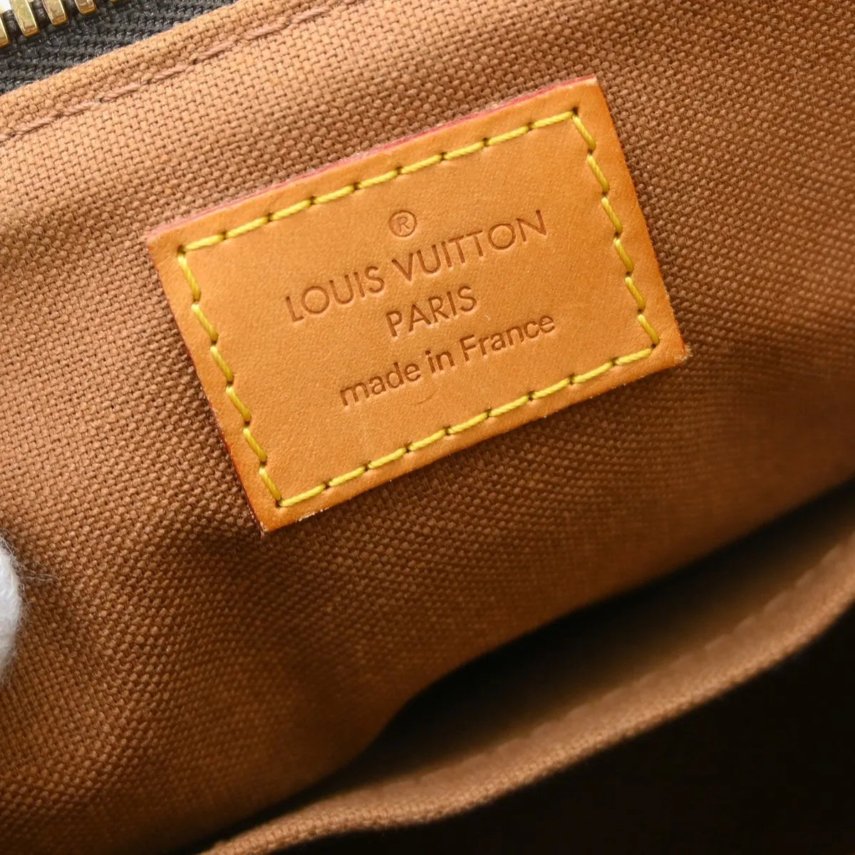 Louis Vuitton Palermo Monogram Canvas Brown Canvas Tote Bag Bag (Pre-Owned)