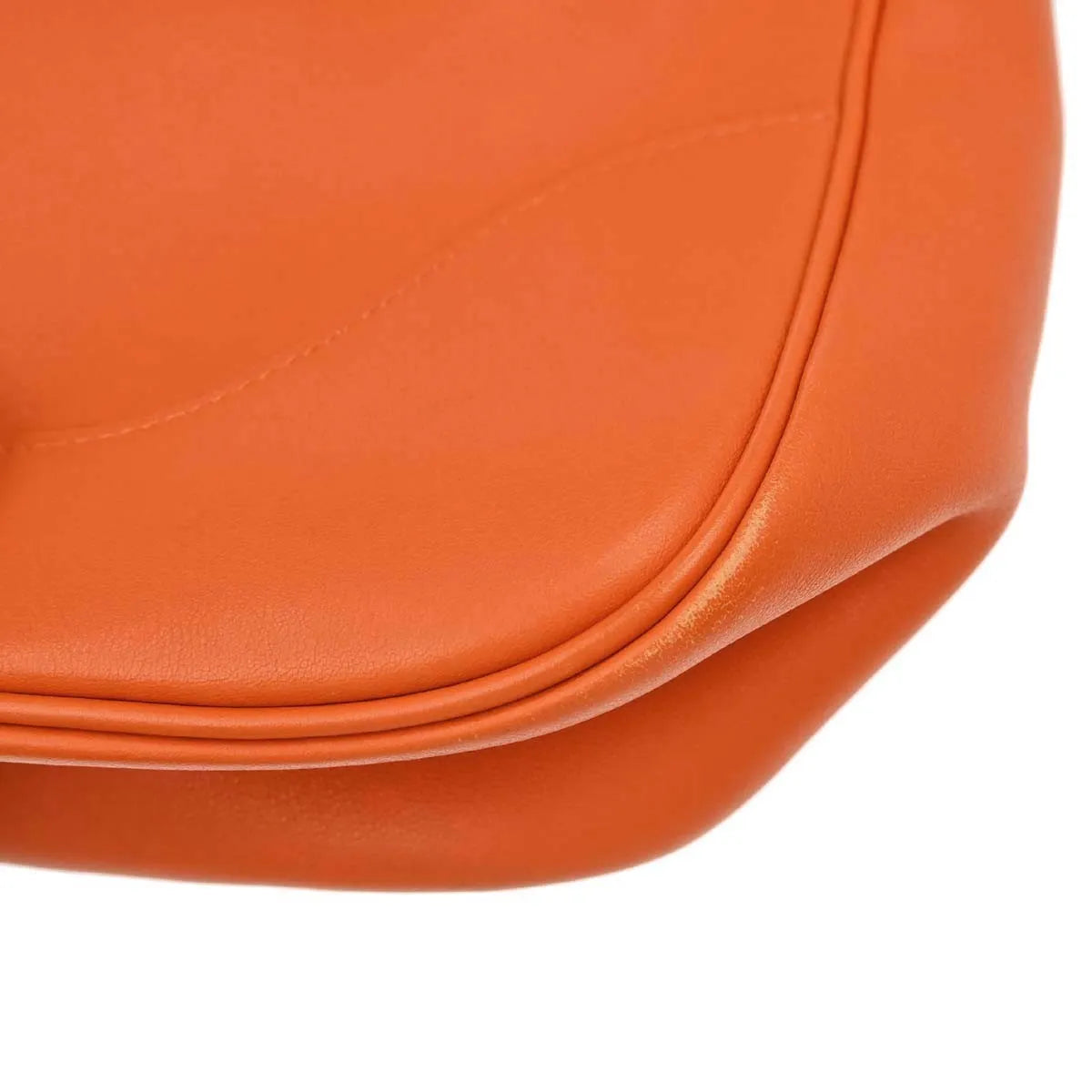 Hermes Trim Epsom Orange Leather Shoulder Bag Bag (Pre-Owned)