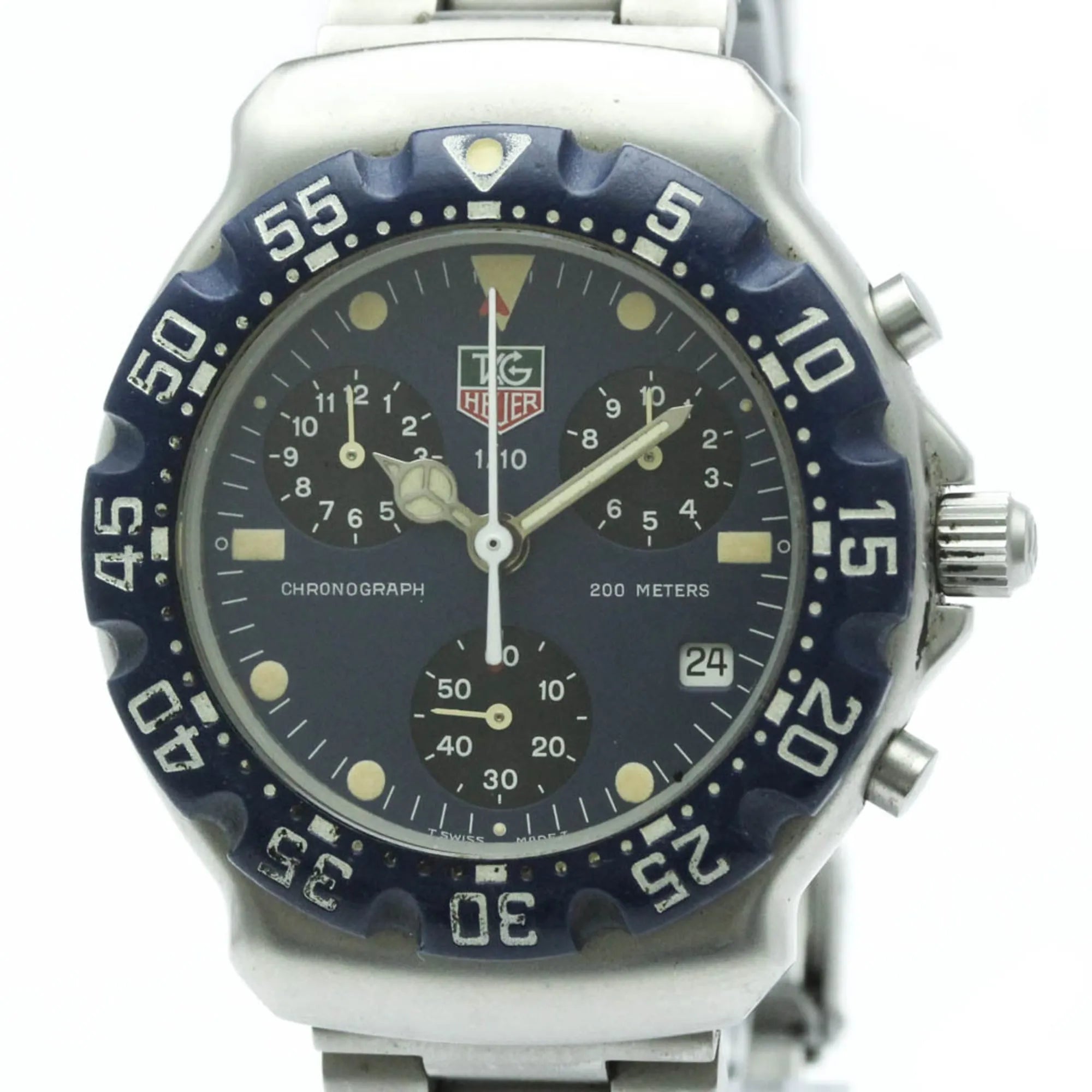 Tag Heuer Formula 1 Chronograph Quartz Stainless Steel Watch (Pre-Owned)