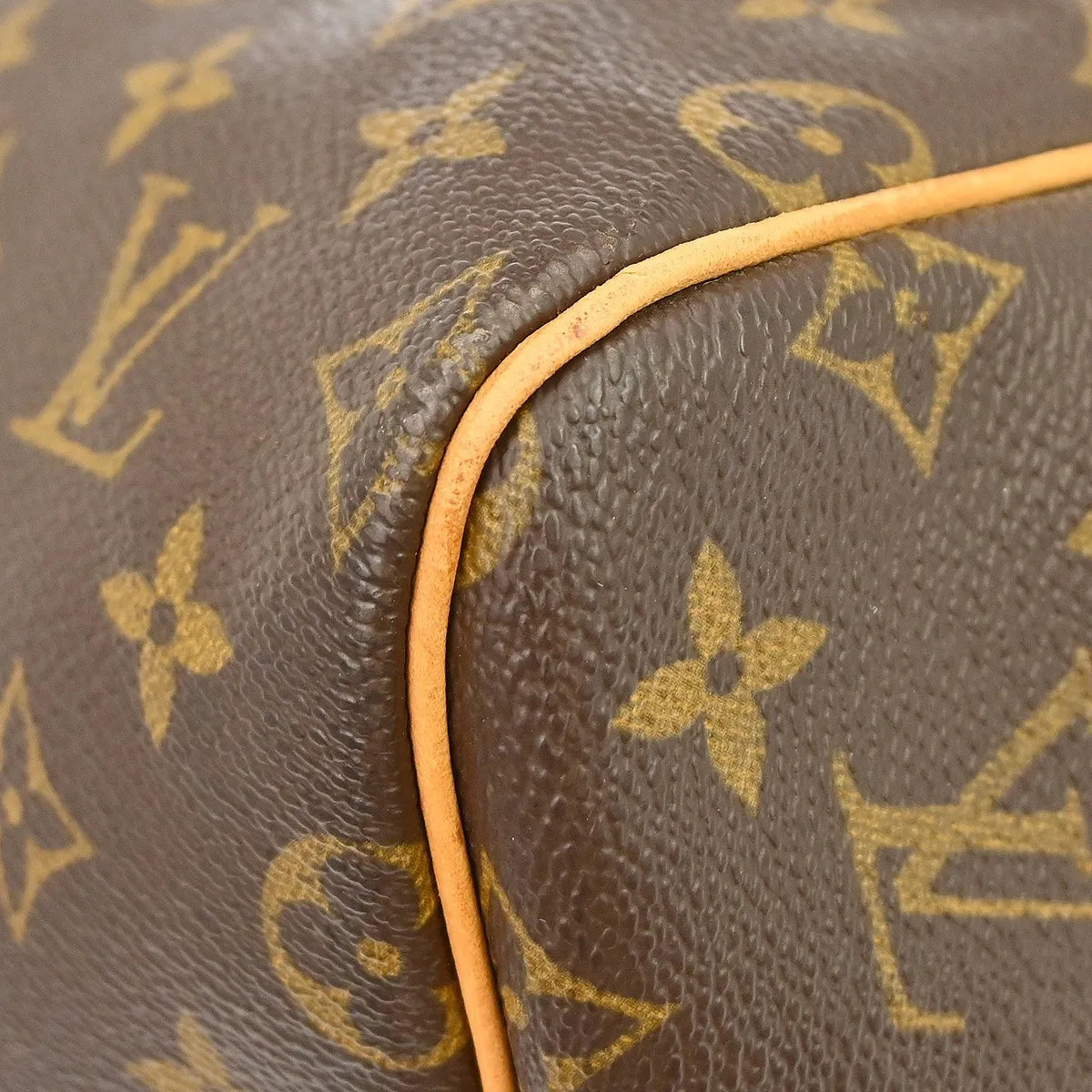 Louis Vuitton Keepall Bandouliere Bag Monogram Canvas Brown Canvas Travel Bag Bag (Pre-Owned)