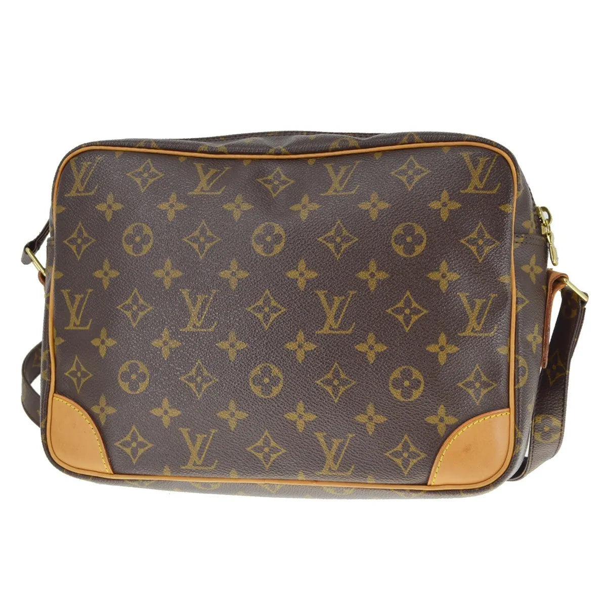 Louis Vuitton Nil Messenger Monogram Canvas Brown Canvas Shoulder Bag Bag (Pre-Owned)