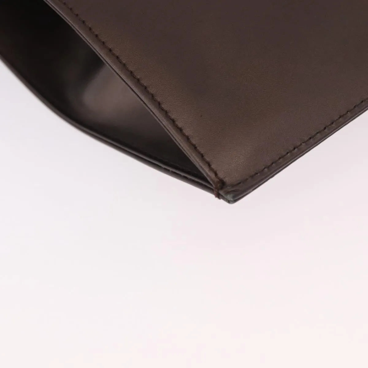 Gucci Vintage Leather Brown Leather Shoulder Bag Bag (Pre-Owned)