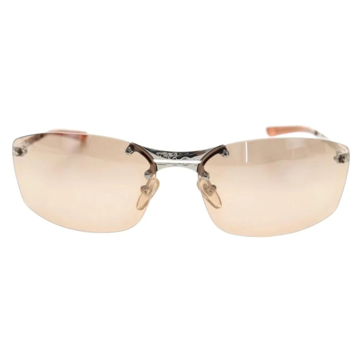 Christian Dior Sunglasses Metal Beige Metal Sunglasse Accessory (Pre-Owned)