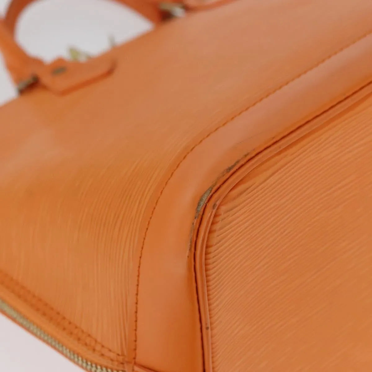 Louis Vuitton Alma Epi Orange Leather Handbag (Pre-Owned)