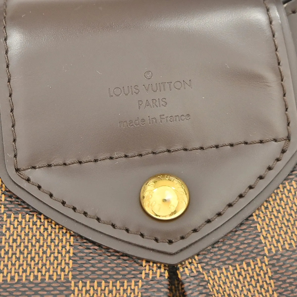 Louis Vuitton Sistina Damier Brown Canvas Handbag (Pre-Owned)