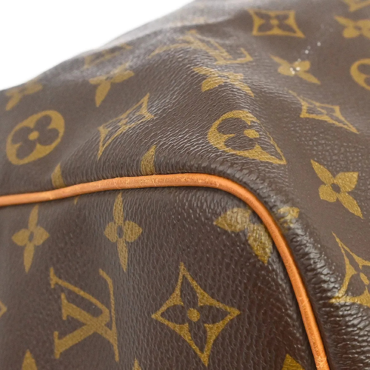 Louis Vuitton Keepall Monogram Canvas Brown Canvas Travel Bag Bag (Pre-Owned)